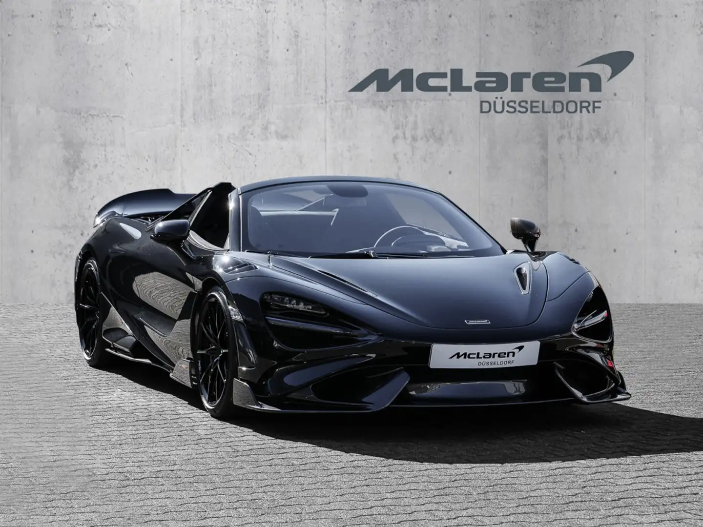 McLaren 765LT Spider Onyx Black, Racing Seats, Lift Czarny - 1