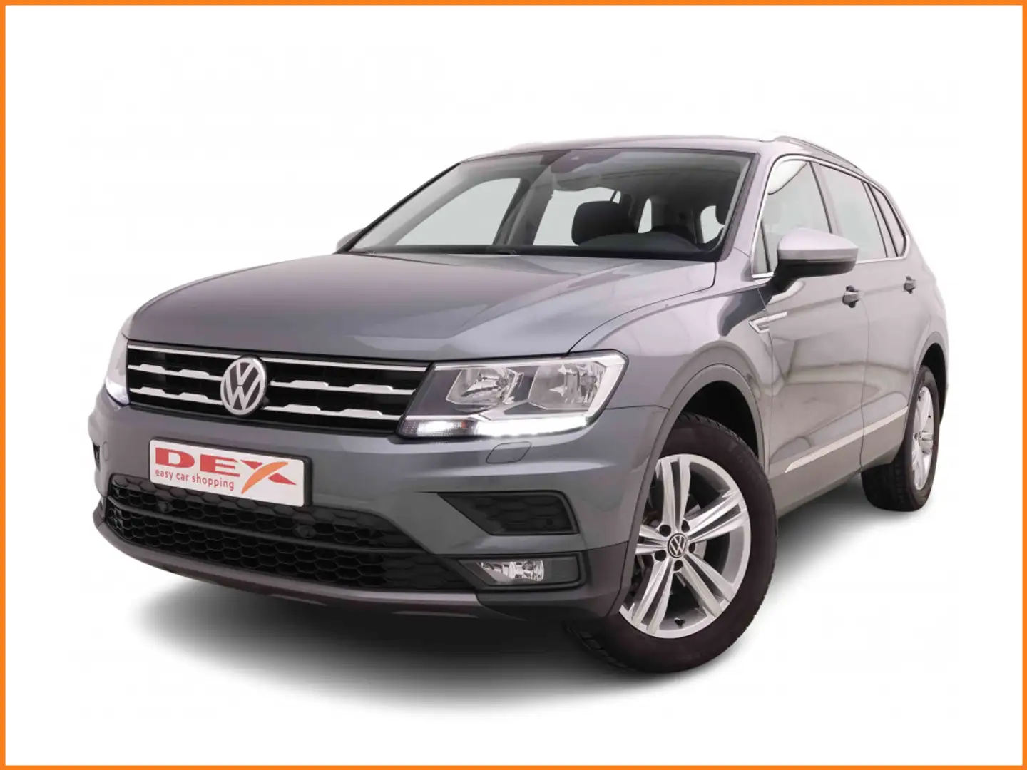 Volkswagen Tiguan Allspace 1.5 TSi 150 DSG Comfortline 7pl + Discover Media Navi + PDC v-a Grijs - 1