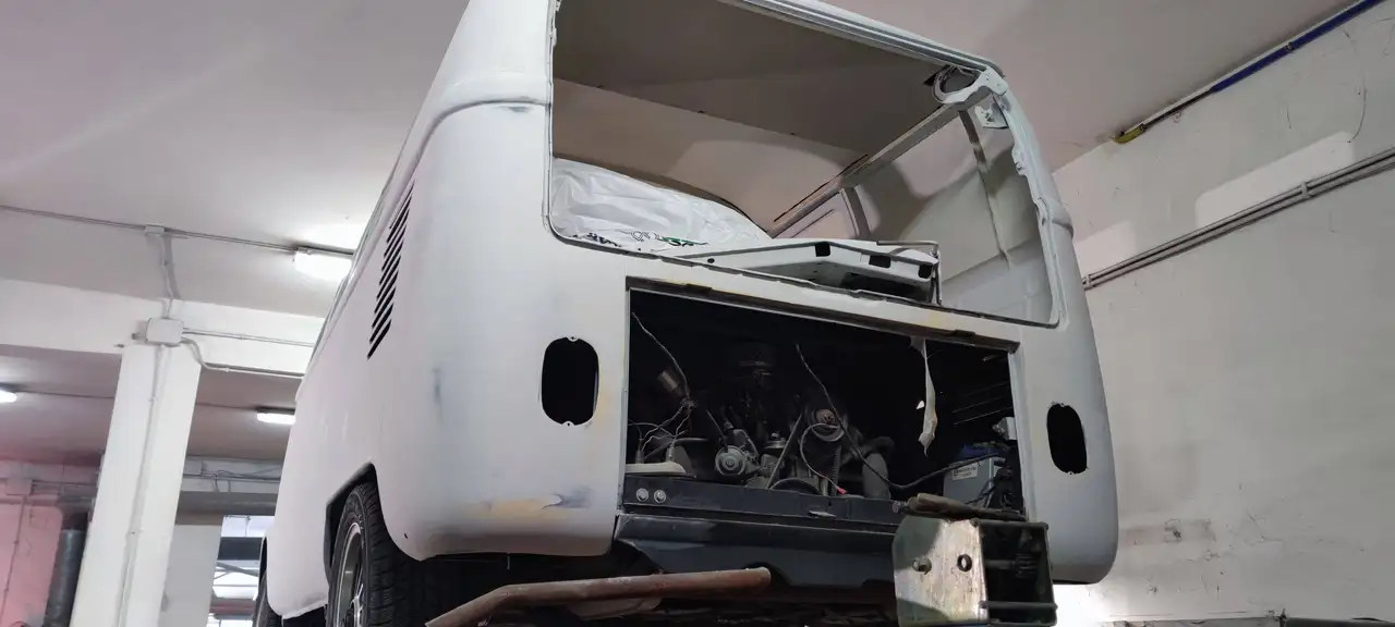 Volkswagen T1 Combi Split tedesco 1965, foto 11
