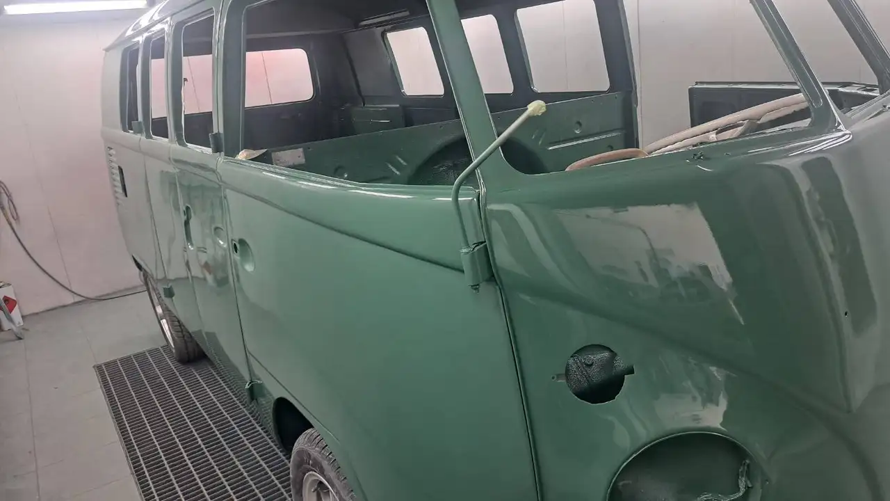 Volkswagen T1 Combi Split tedesco 1965, foto 12