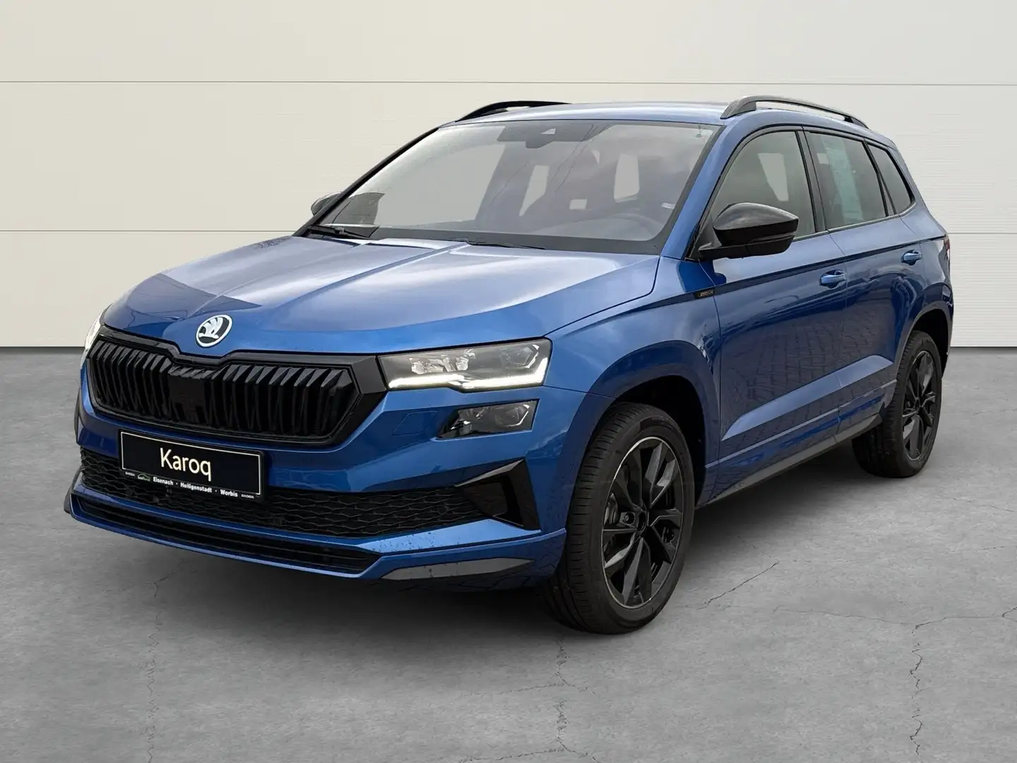 Skoda Karoq Sportline 1.5TSI +DSG+AHK+ACC+CANTON+RKF Bleu - 2