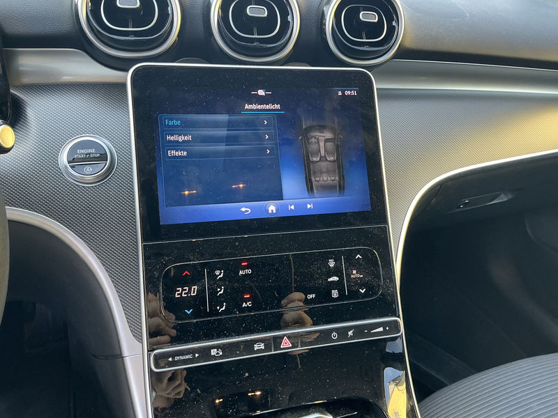 Mercedes-Benz C 200 Avantgarde R.Cam Navi Ambiente AHK SHZ LED — photo 11