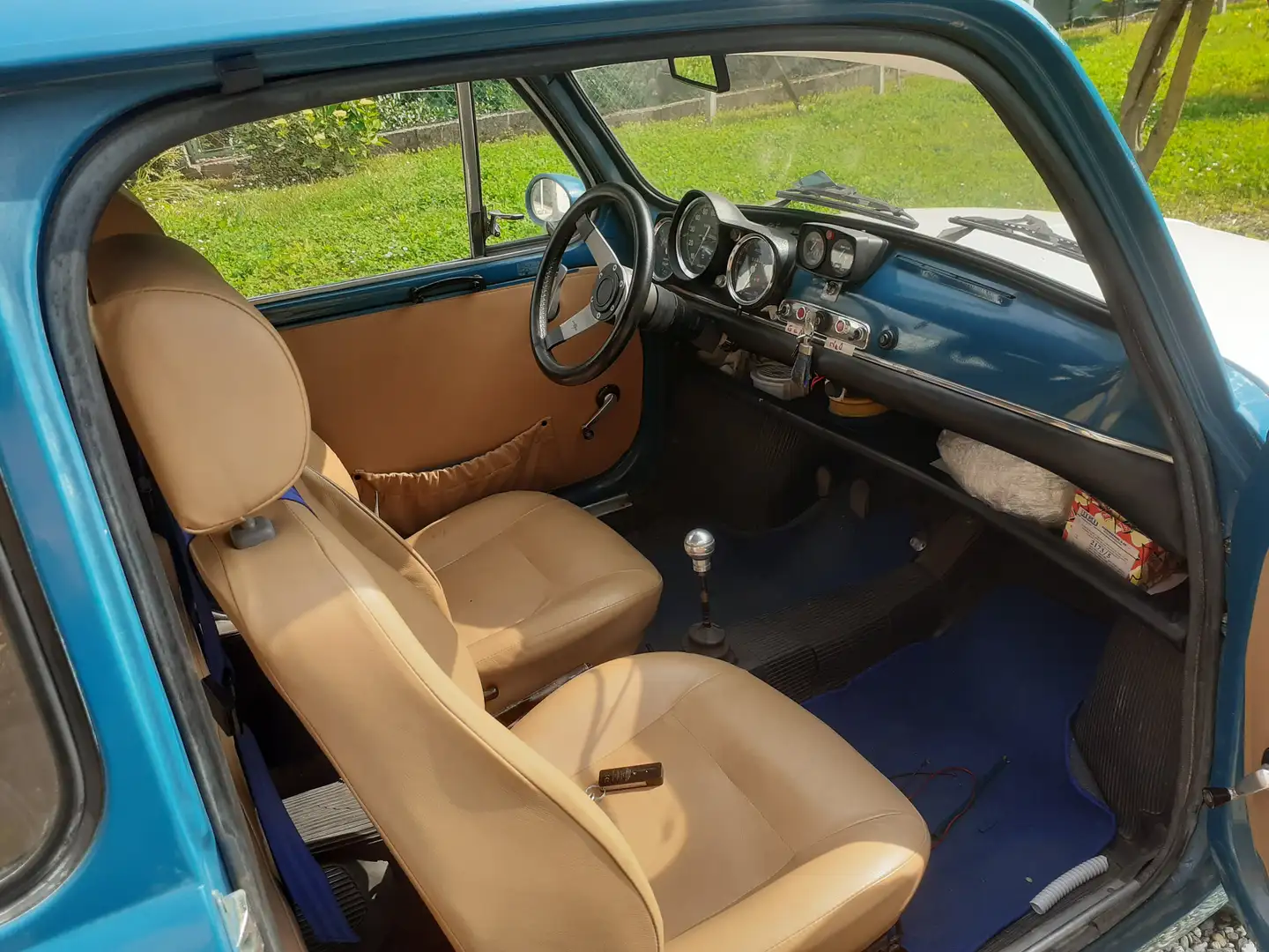 Fiat 600 berlina Modrá - 2