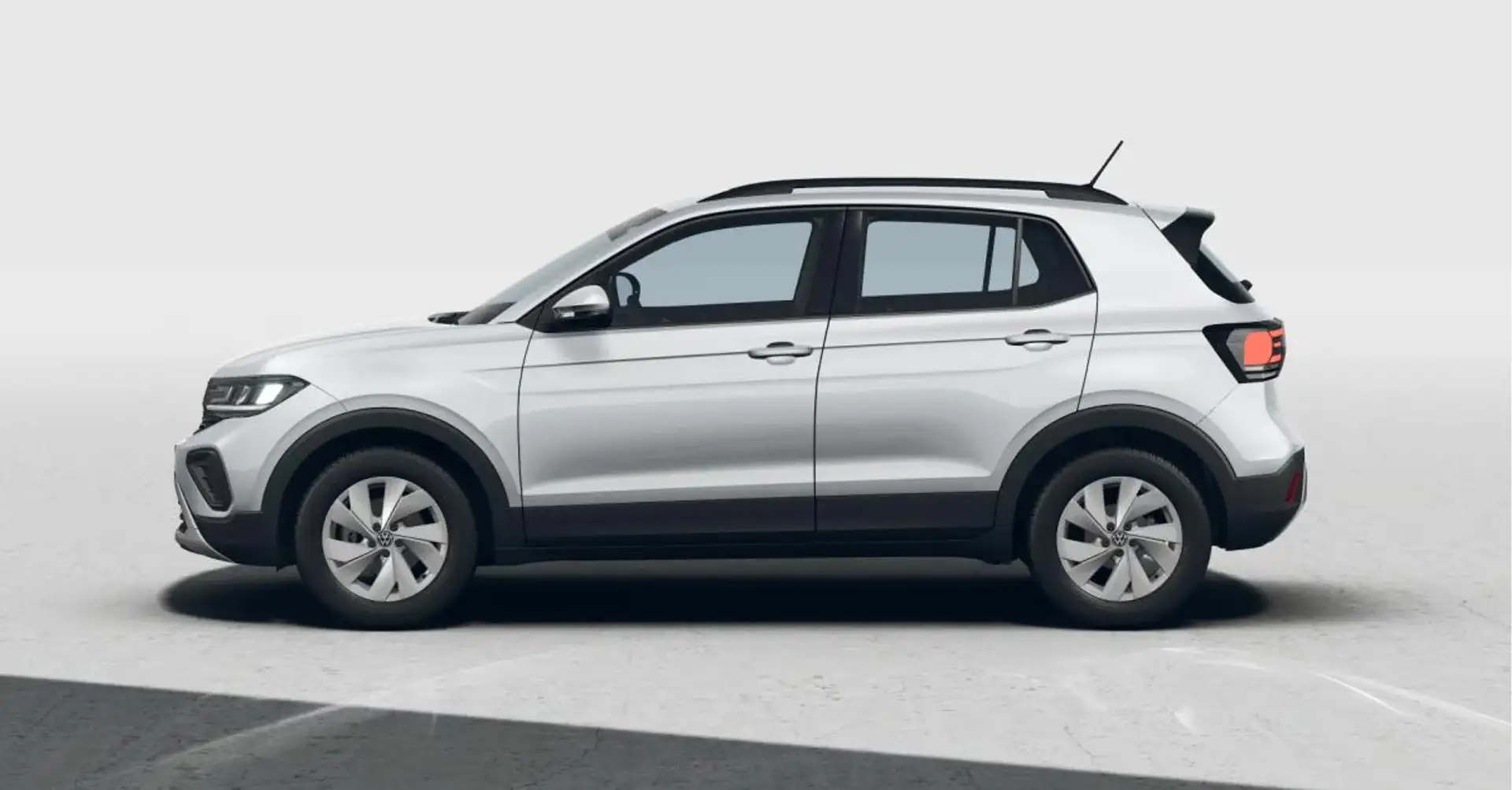 Volkswagen T-Cross Life 1,0 TSI DSG Silber - 2