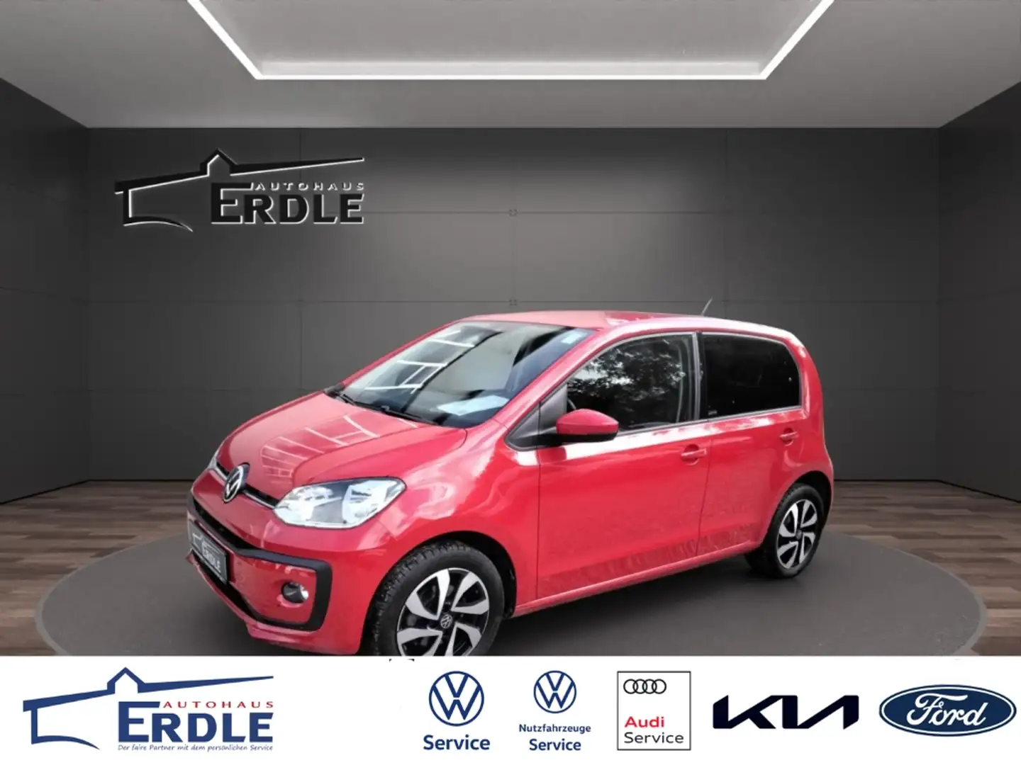 Volkswagen up! Active 1.0 *rear view *PDC *Climatronic *SHZ Rot - 1