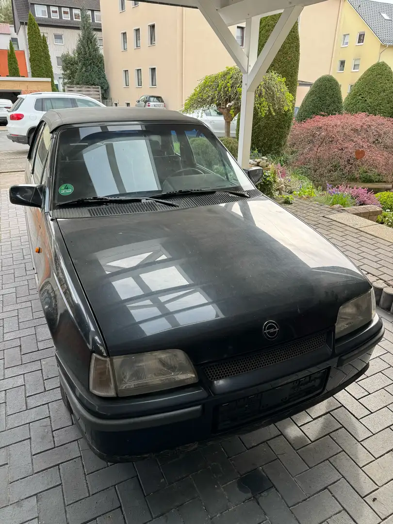 Opel Kadett E Cabrio Negro - 1