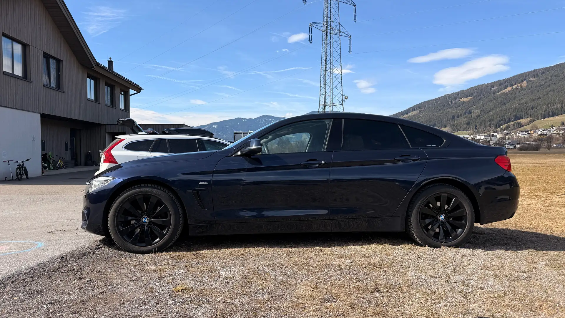 BMW 420 420d xDrive Gran Coupe Sport Line Aut F36 B47 Blau - 2