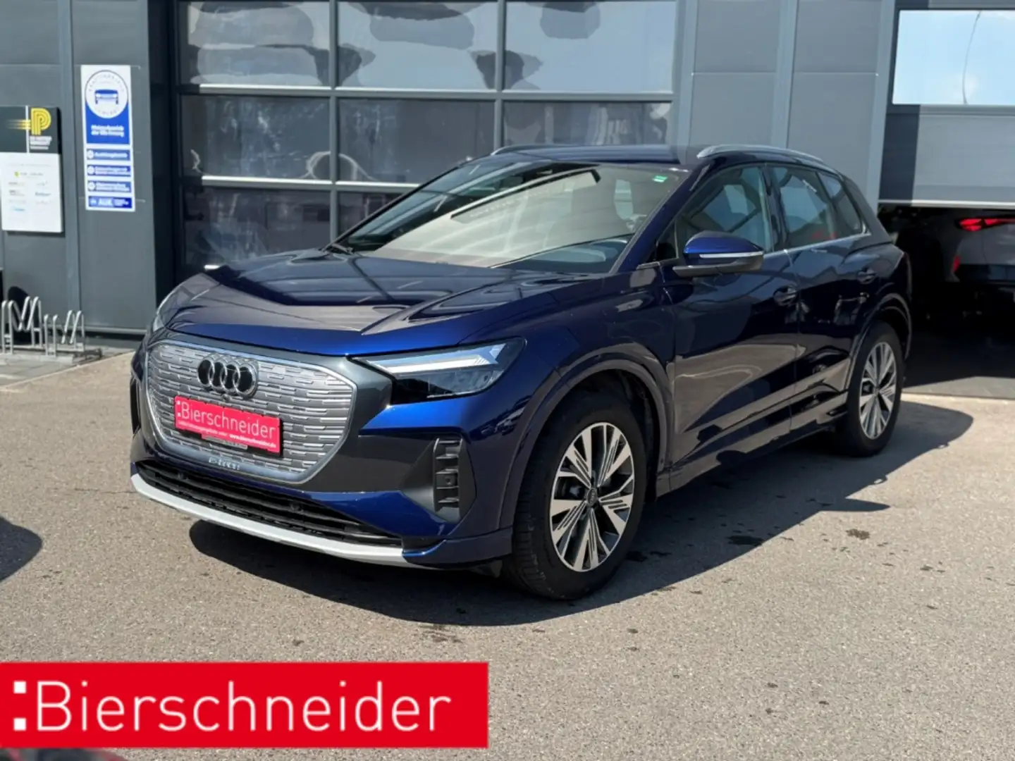 Audi Q4 e-tron 40 advanced LED NAVI WÄRMEPUMPE 19 ACC PDC KAMERA Albastru - 1