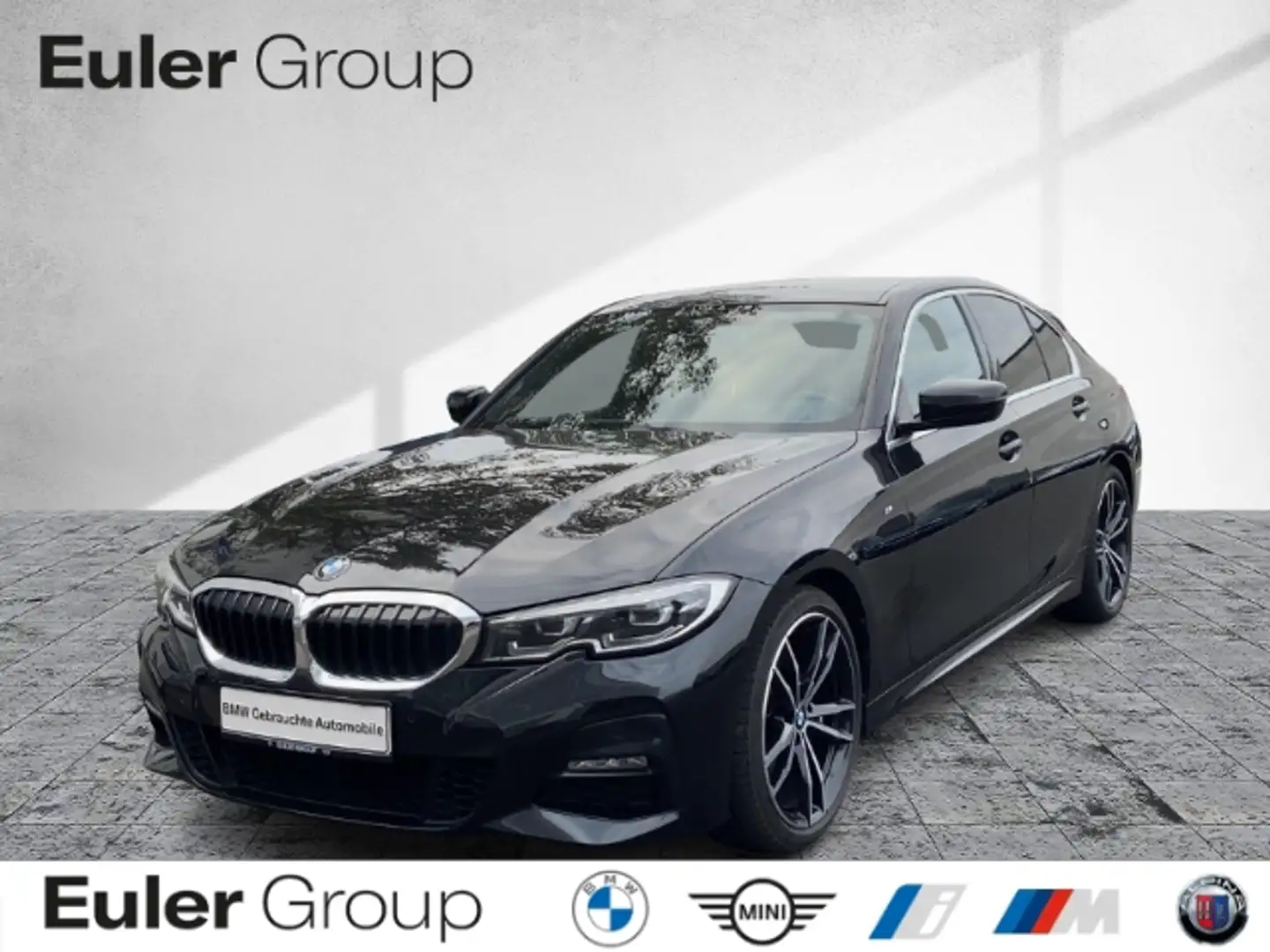 BMW 320 d A Limousine M-Sport Sportpaket HUD Navi Digitale Schwarz - 1