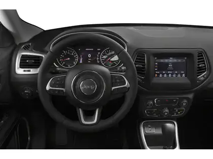 White 2018 Jeep Compass SUV / Crossover  9-Speed Automatic
