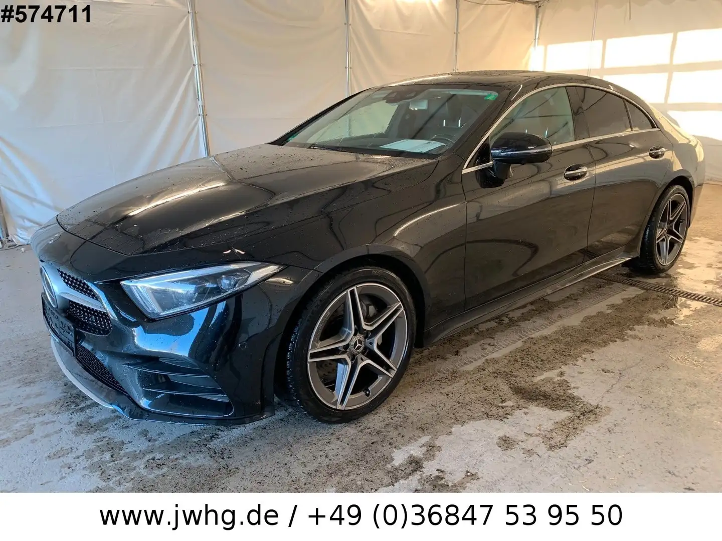 Mercedes-Benz CLS 350 4M 2x AMG Line MultibeamWidescr360 Glasd Noir - 1