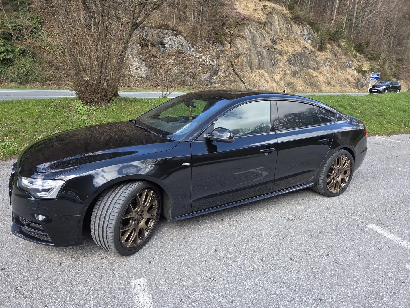 Audi A5 SB 3,0 TDI quattro Sport Schwarz - 1