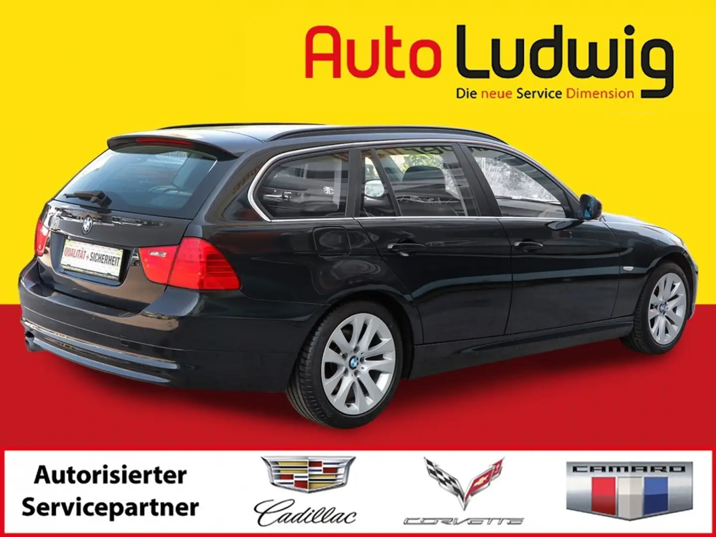 BMW 318 d Touring Österreich-Paket*TEMPOMAT*XENON*REGEN... Schwarz - 2