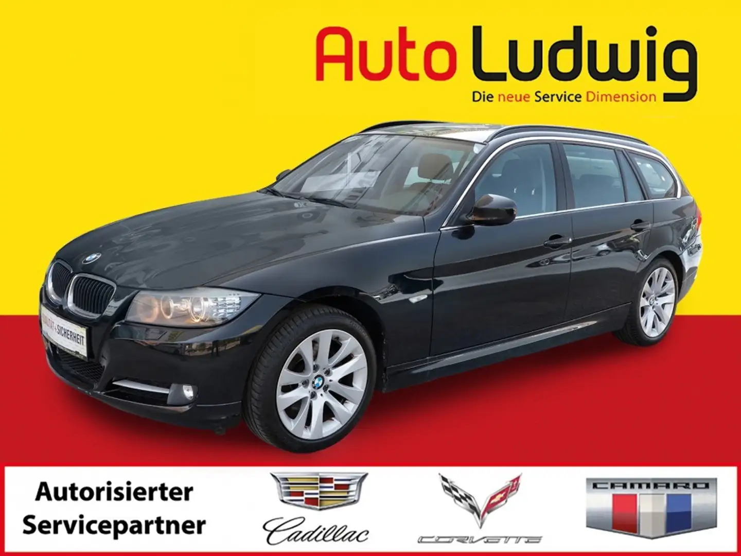 BMW 318 d Touring Österreich-Paket*TEMPOMAT*XENON*REGEN... Schwarz - 1