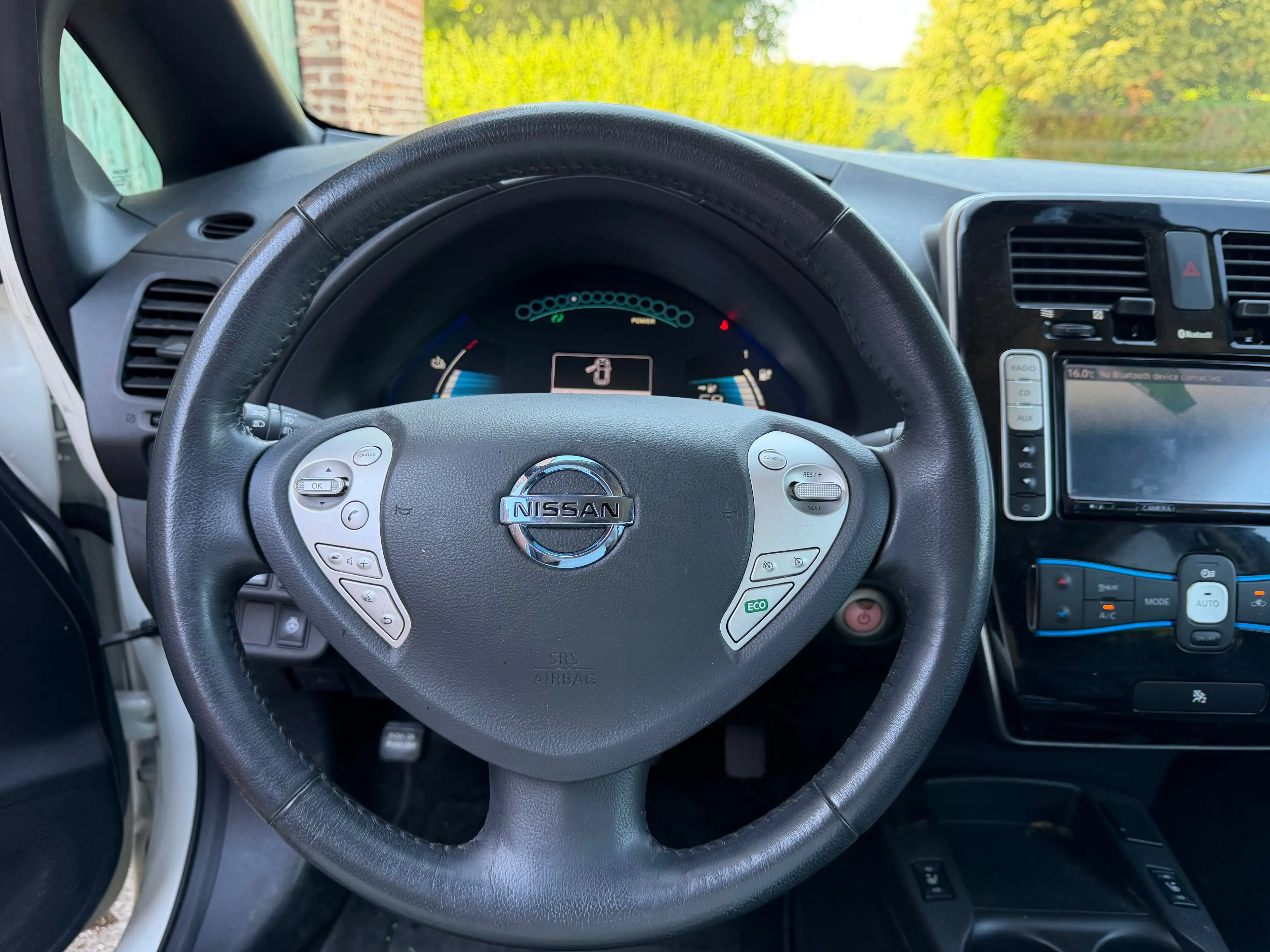 Nissan Leaf 24 kWh // CAM 360 // GPS // CUIR // CRUISE // — photo 12