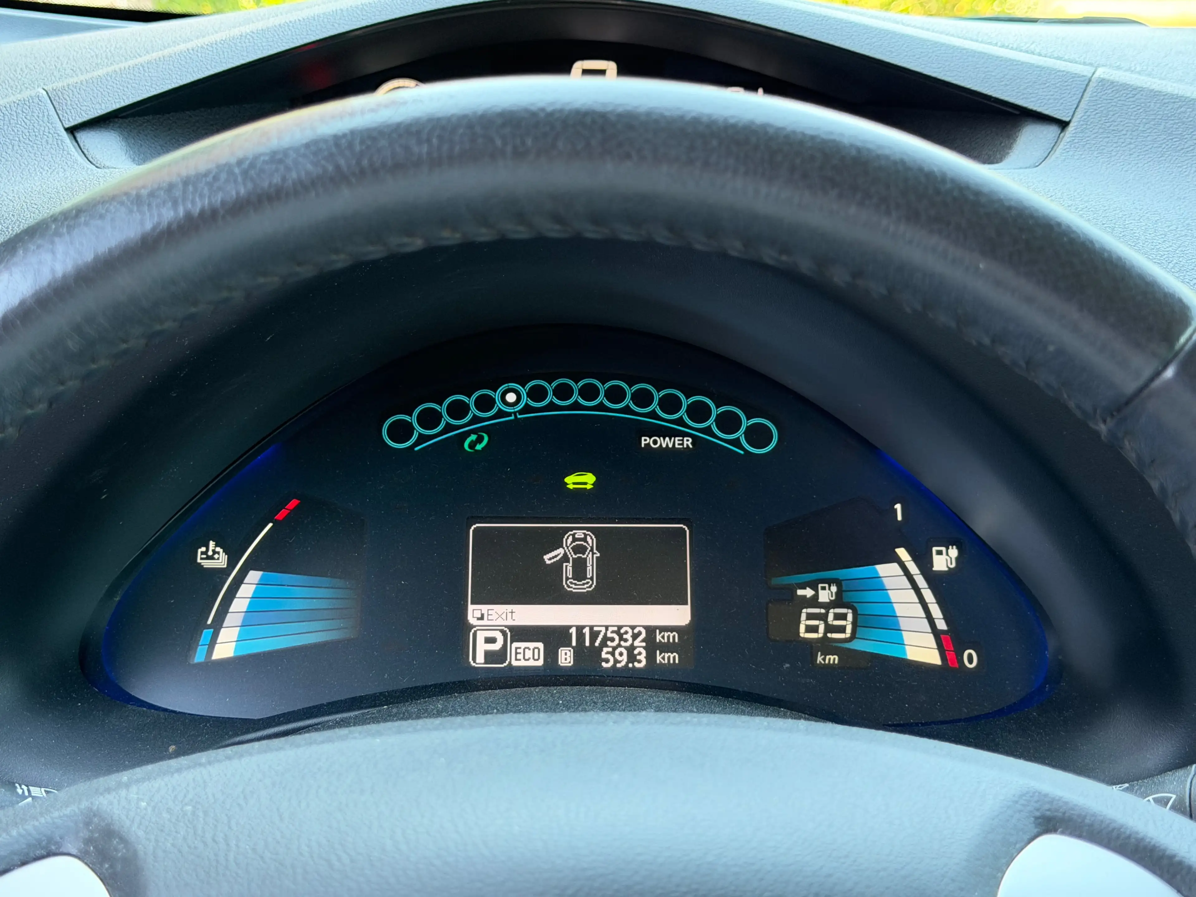 Nissan Leaf 24 kWh // CAM 360 // GPS // CUIR // CRUISE // — photo 13