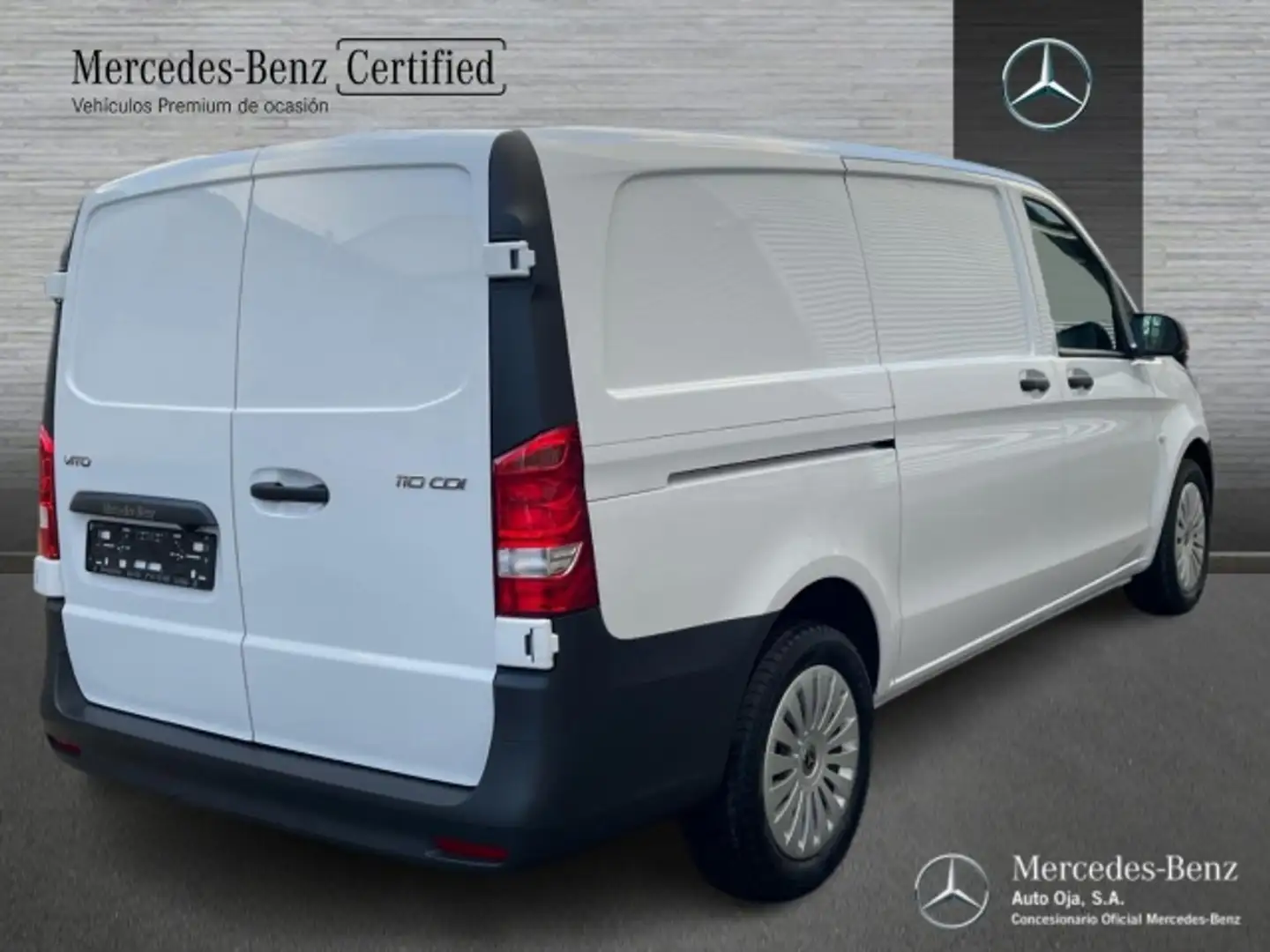 Mercedes-Benz Vito Furgón 110CDI Pro Larga Wit - 2