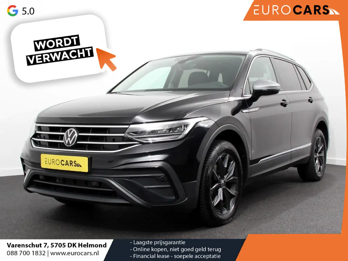Volkswagen Tiguan Allspace 1.5 TSI DSG7 MOVE | DEMO ! | 7-Persoons | Airco | Zwart - 1