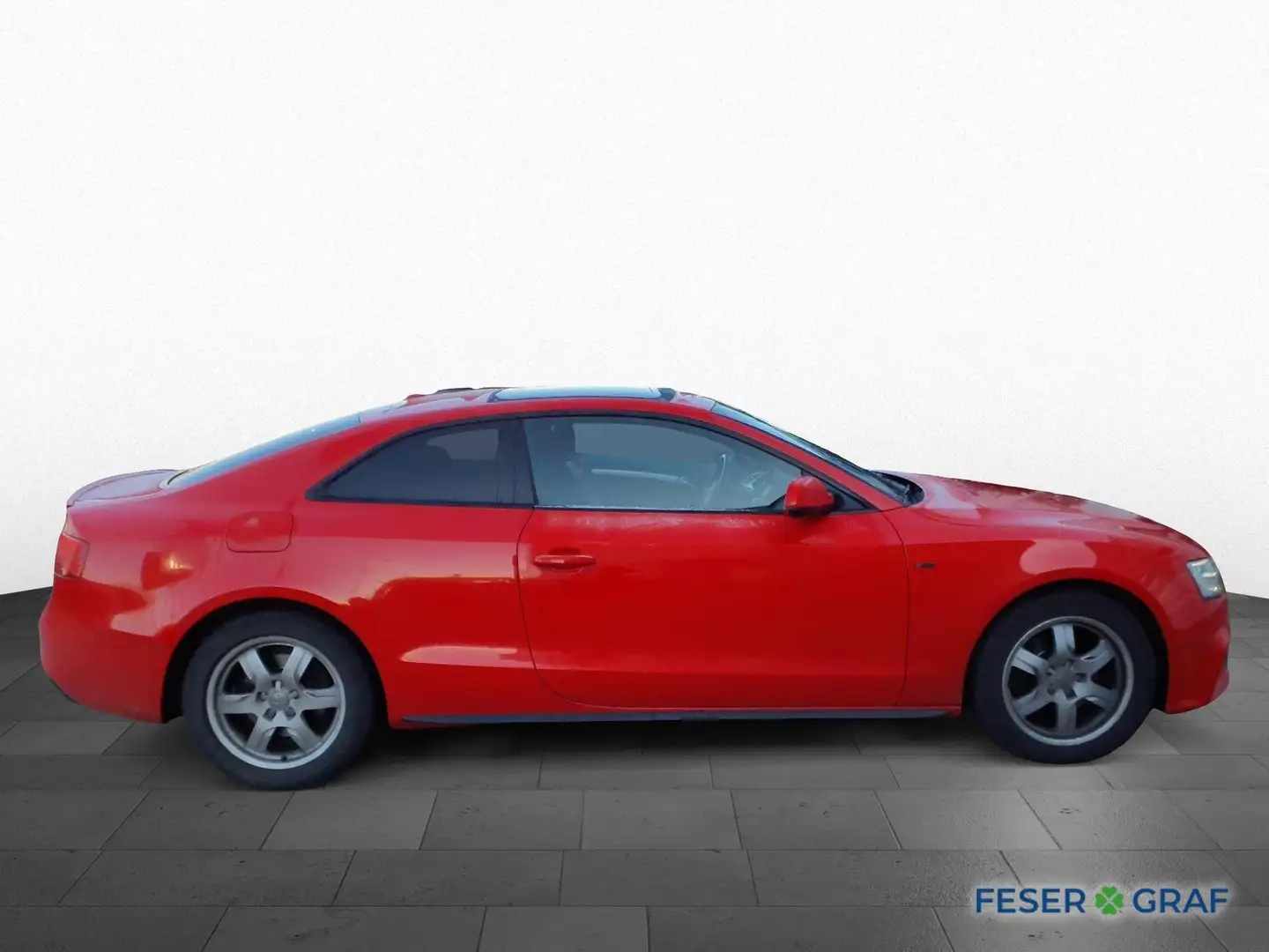 Audi A5 Coupé 1.8 TFSI Navi+/Xen+/Pano/ACC/Sound/Alcantara Rot - 2