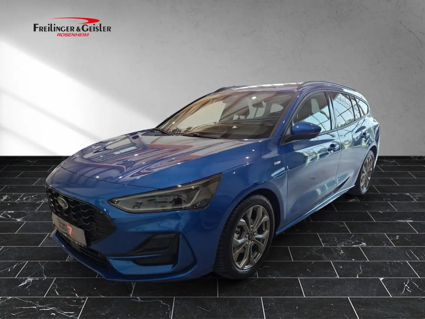 Ford Focus ST-Line Bluetooth Navi LED Klima el. Fenster Bleu - 2