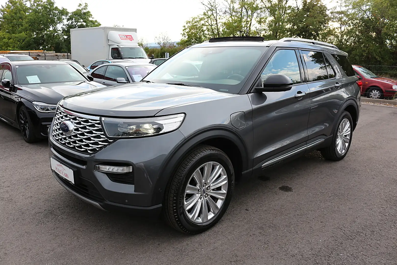 Ford Explorer 3,0 EcoBoost PHEV AWD Platinum Aut. *1Besitz* *... Grau - 2
