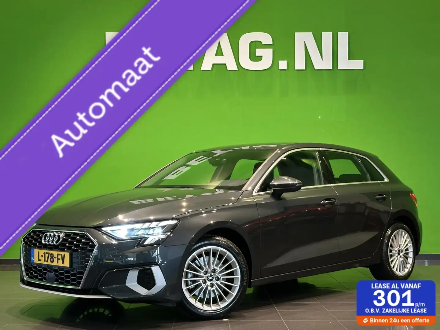 Audi A3 Sportback 35 TFSI Business edition | Navigatie | L Gris - 1