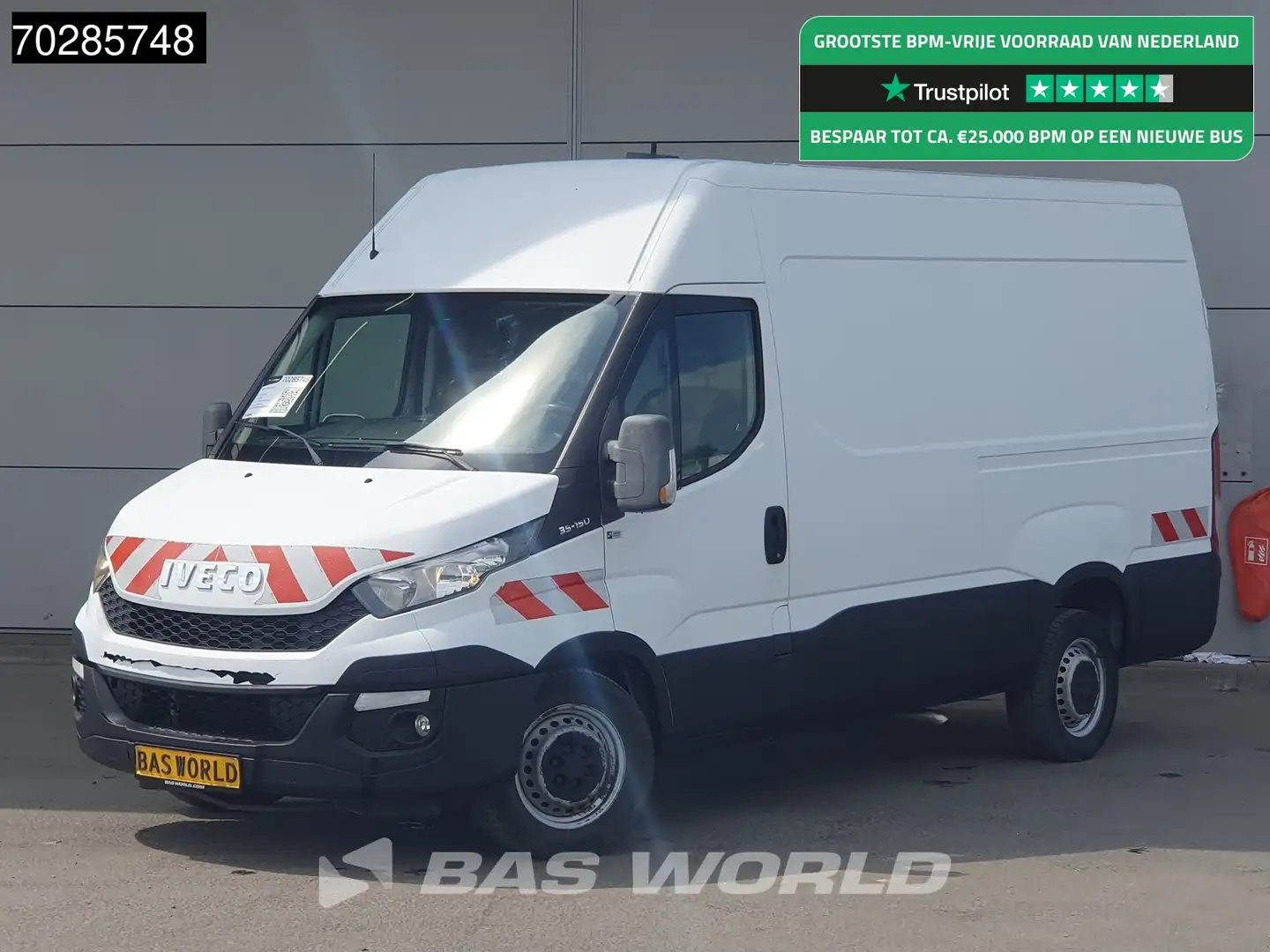 Iveco Daily 35S15 L2H2 3,5t Trekhaak Airco Euro6 L2 12m3 Airco Blanc - 1