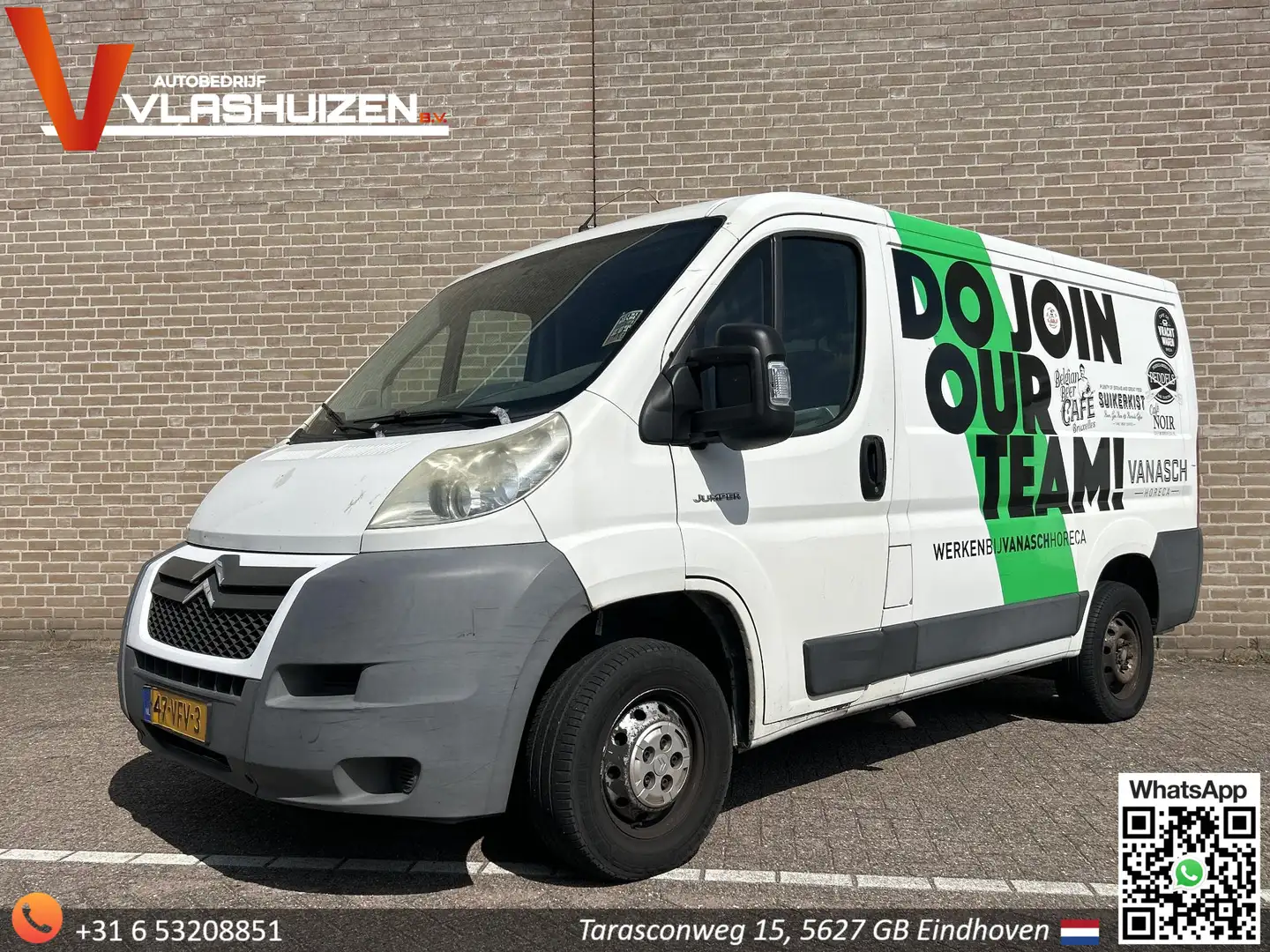 Citroen Jumper 30 2.2 HDI L1H1 € 2.350 NETTO | Bijrijdersbank | Wit - 1