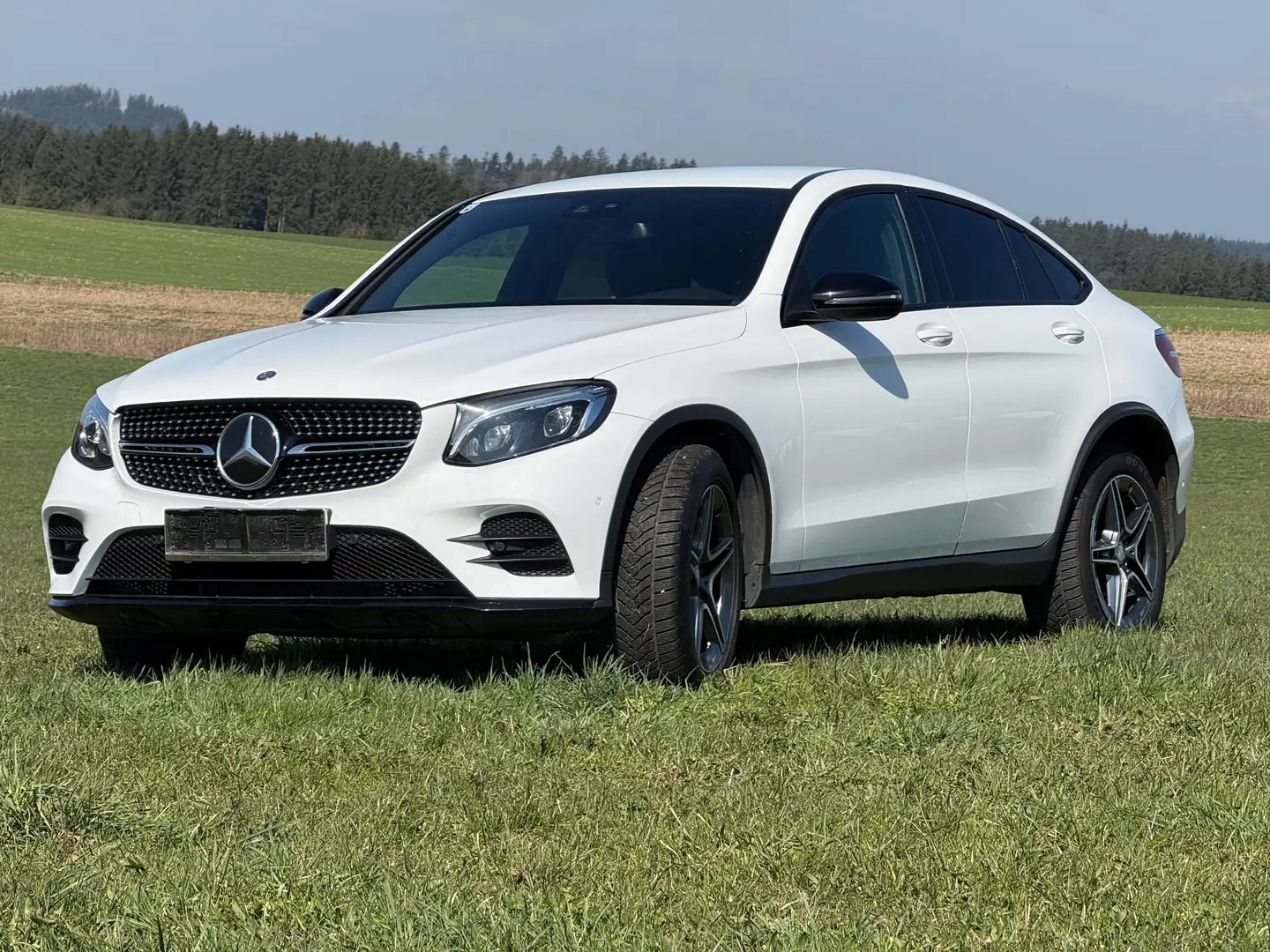 Mercedes-Benz GLC 220 GLC 220 d Coupé 4MATIC Aut. Weiß - 1