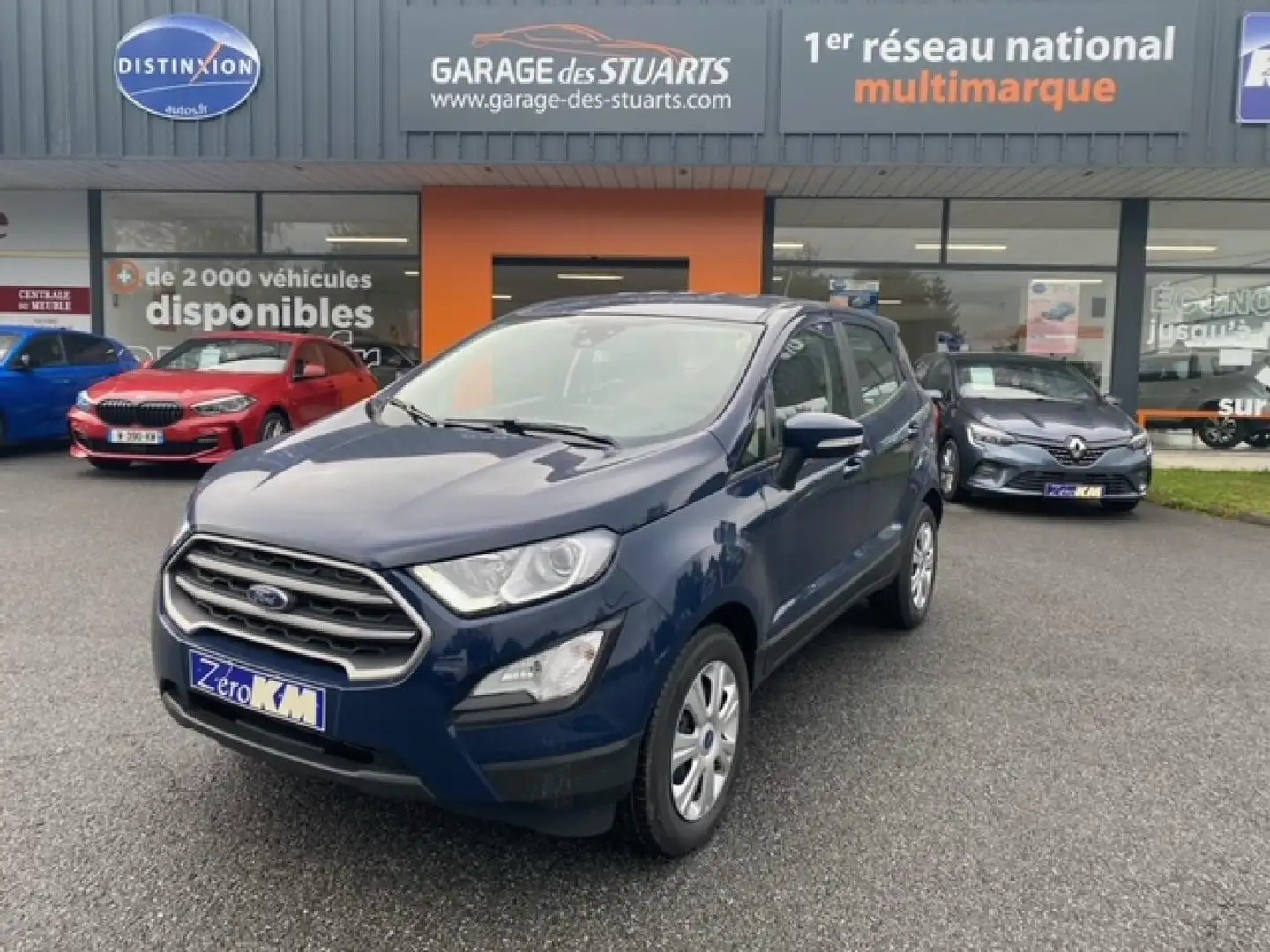 Ford EcoSport 1.0 EcoBoost 100 CONNECTED Bleu - 1
