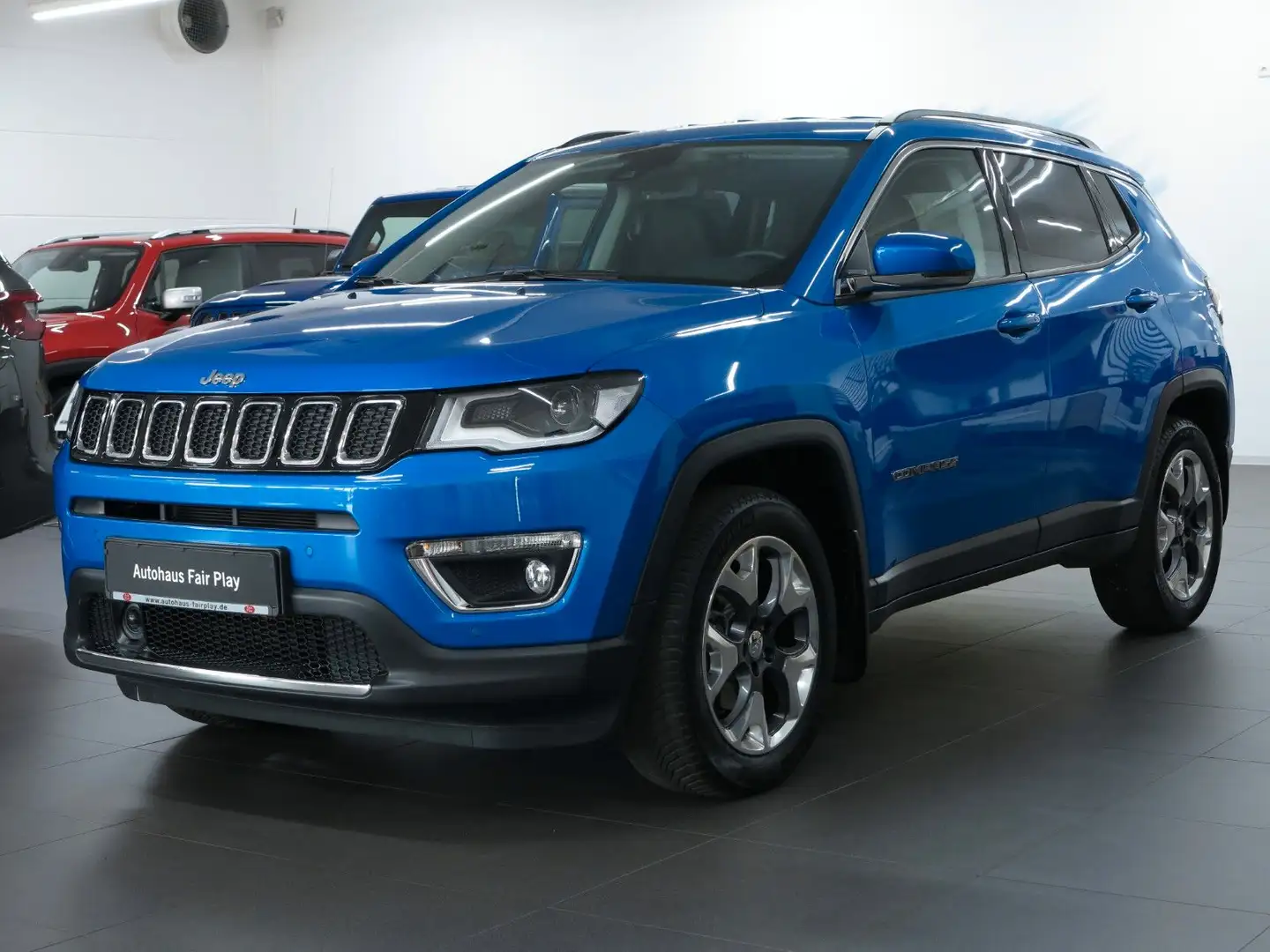 Jeep Compass Limited 4WD AUT./UNFALLFREI ! Blau - 1