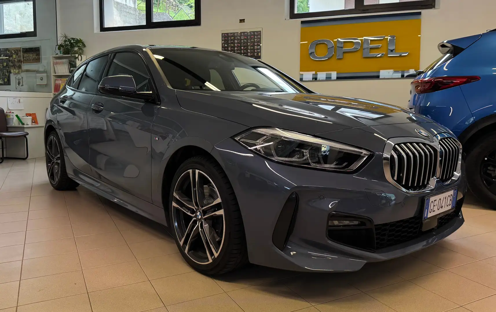 BMW 118 D MSPORT 2.0cc 150CV AUTOMATICO Grigio - 1