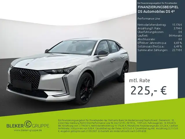 2023 DS Automobiles DS 4 in Grey for sale