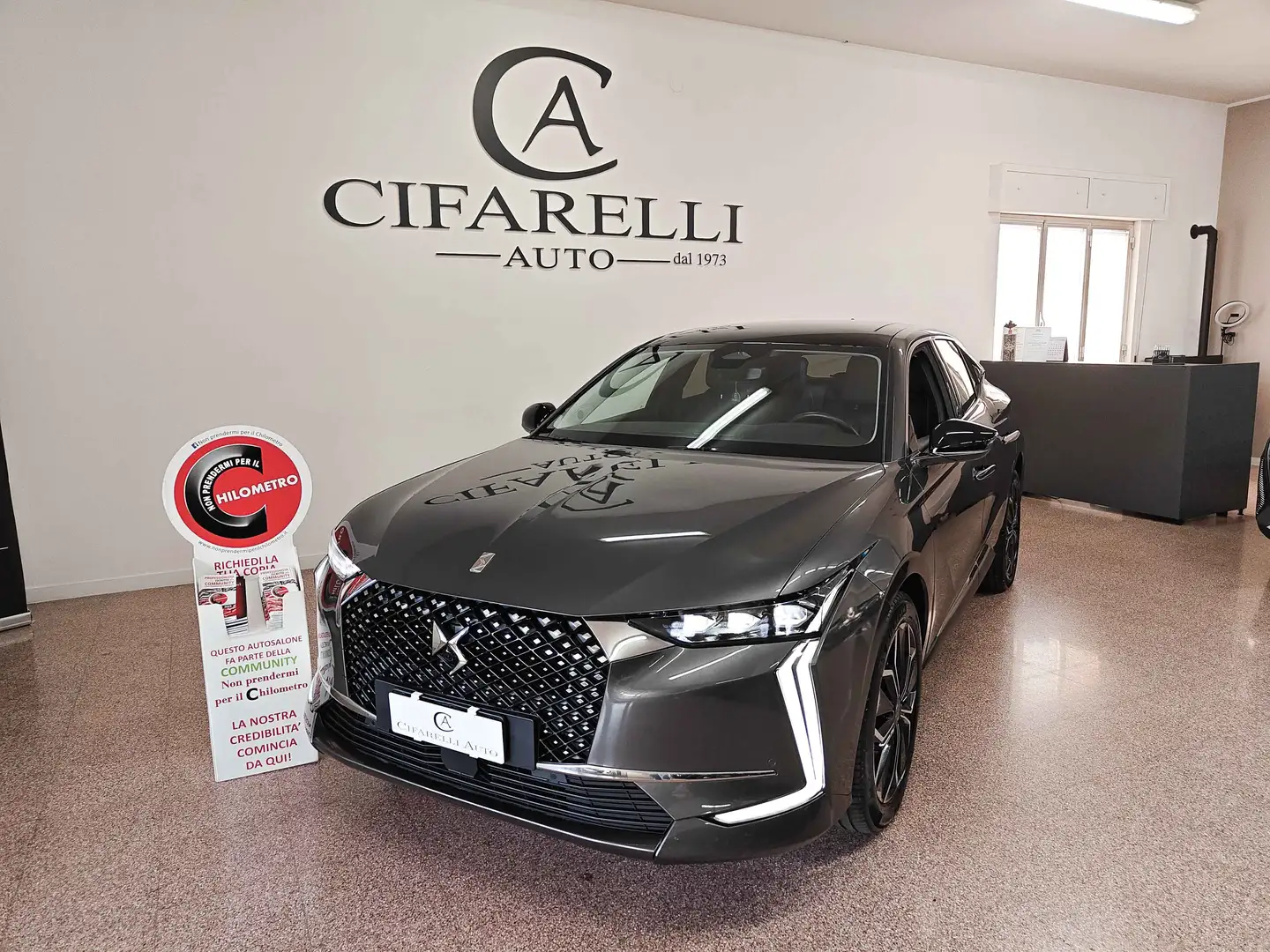 DS Automobiles DS 4 DS4 II 2021 DS4 1.2 puretech Opera 130cv auto Grigio - 1