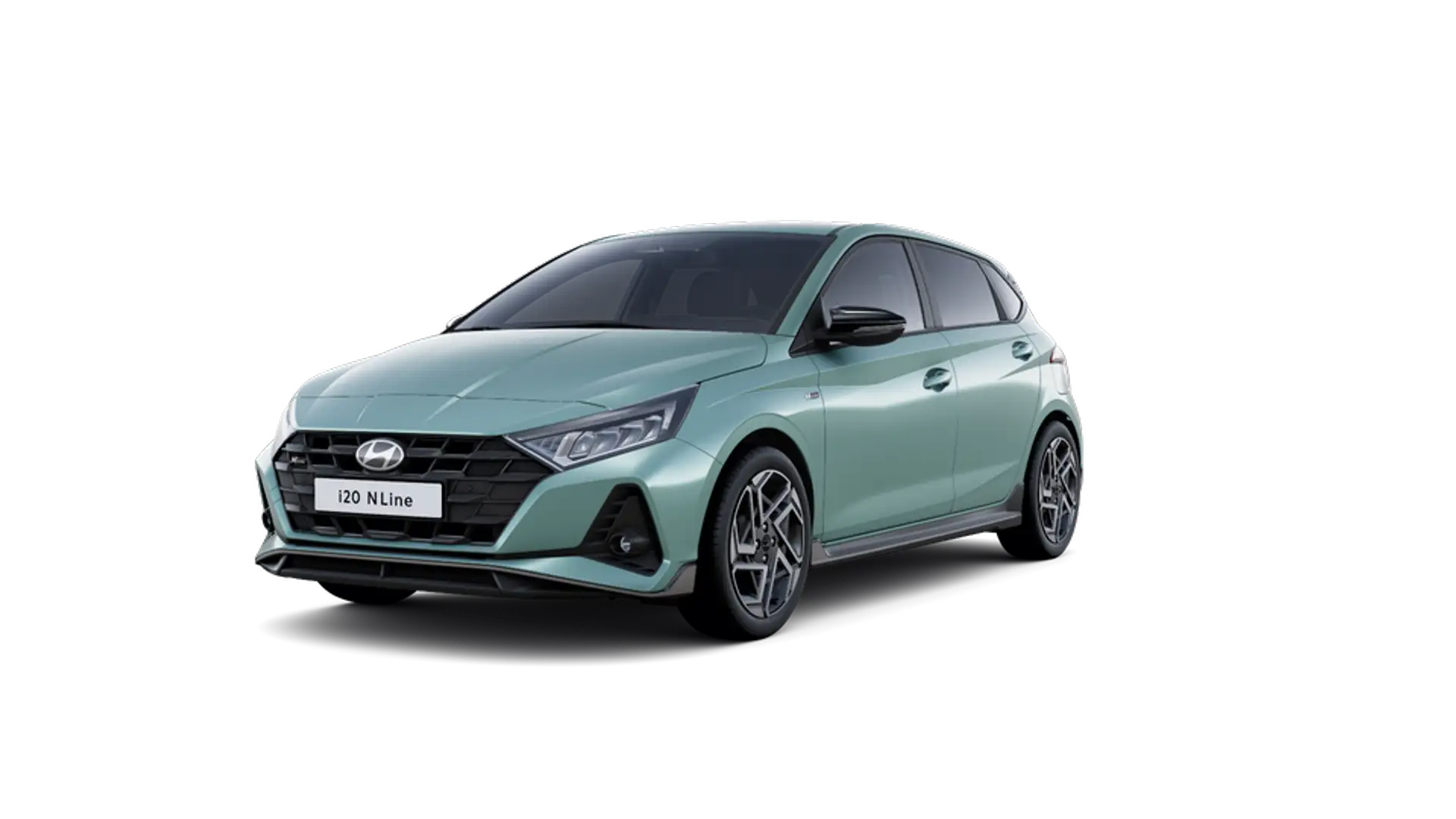 Hyundai i20 1.0 T-GDI (100 PS) 6-MT 2WD N Line // BOSE // LED Grün - 1