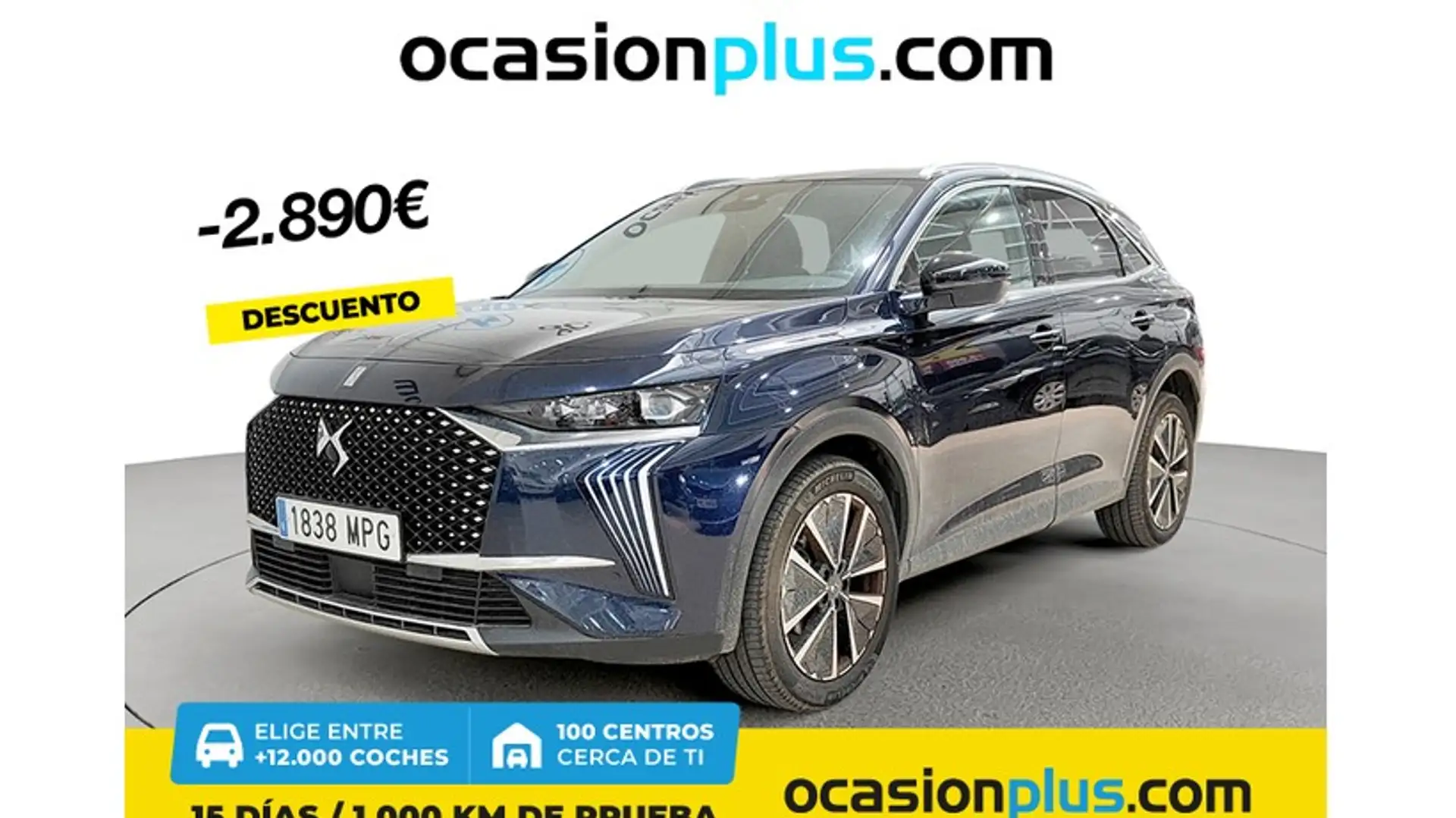 DS Automobiles DS 7 Crossback 1.5BlueHDi Rivoli Aut. Azul - 1