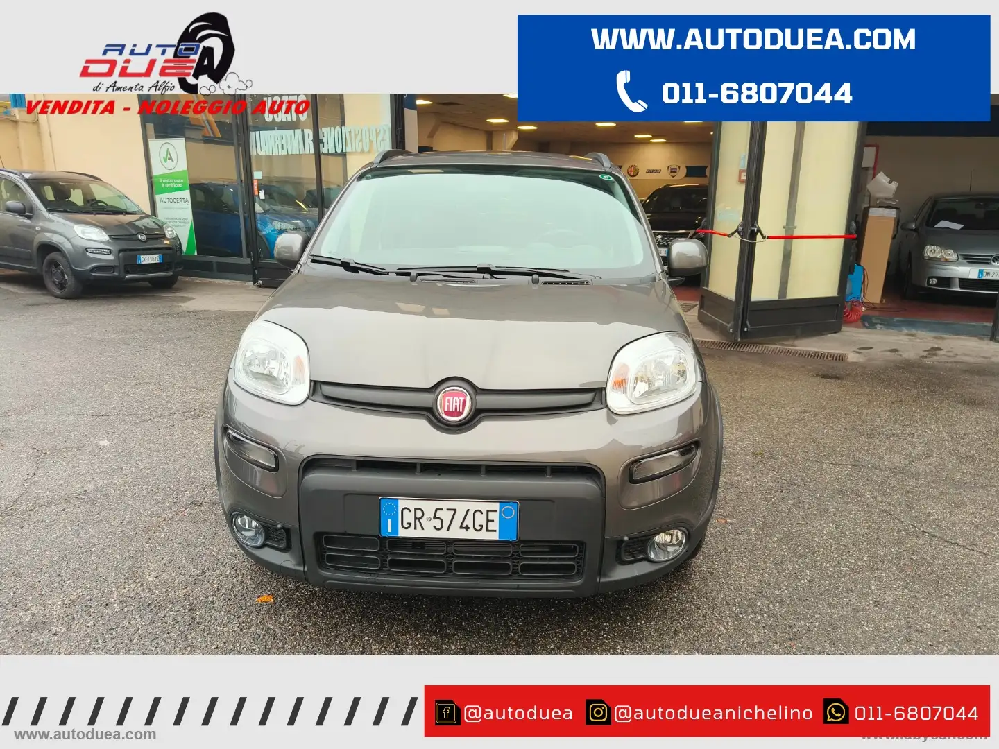 Fiat Panda 1.0 FireFly S&S Hybrid City Life NO VINCOLI Grigio - 2
