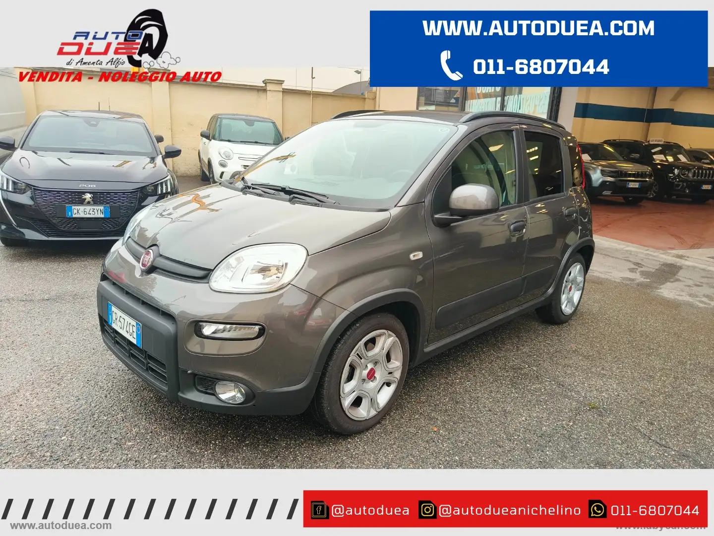 Fiat Panda 1.0 FireFly S&S Hybrid City Life NO VINCOLI Grigio - 1