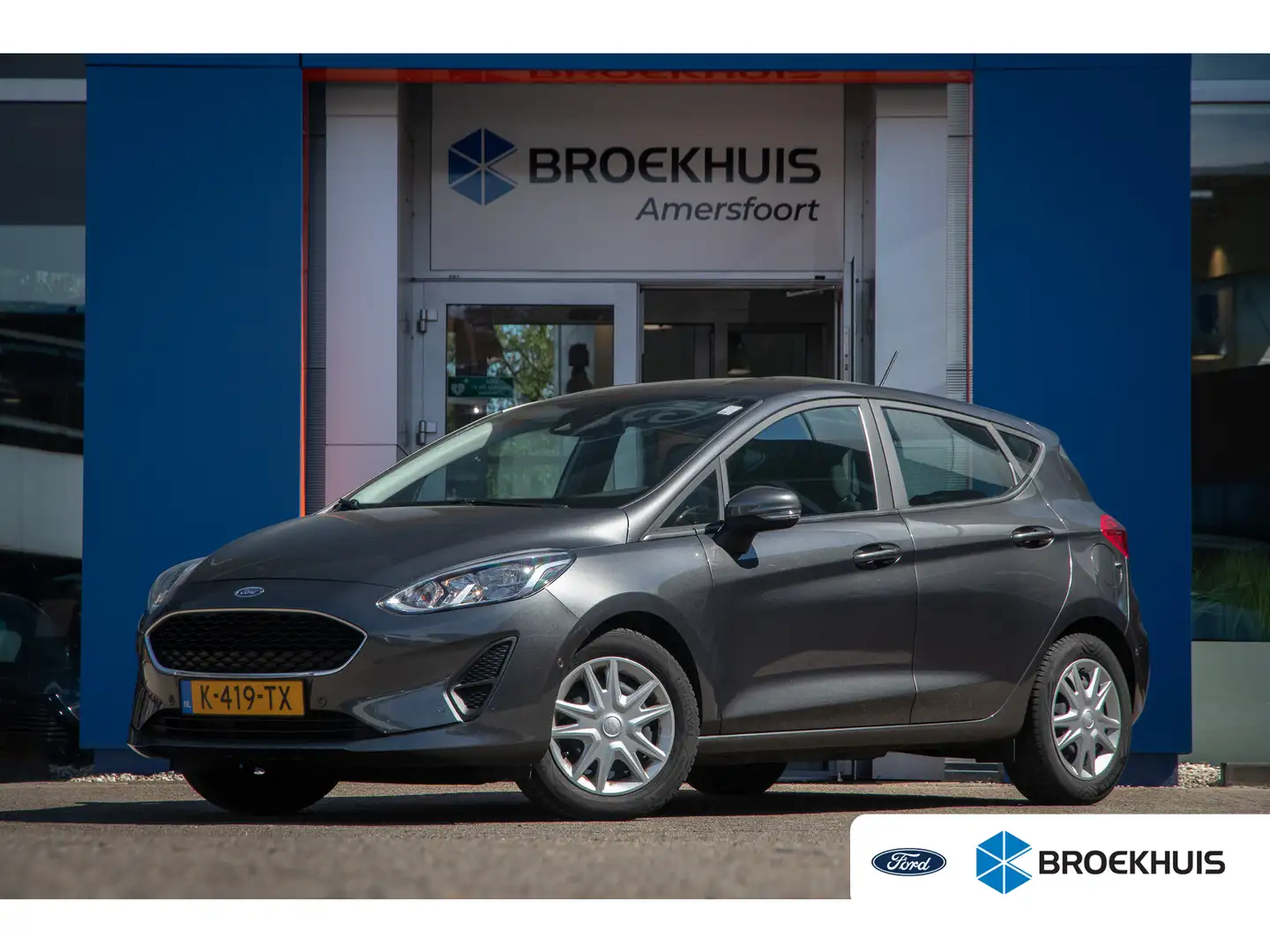 Ford Fiesta 1.0 EcoBoost Connected Grijs - 1