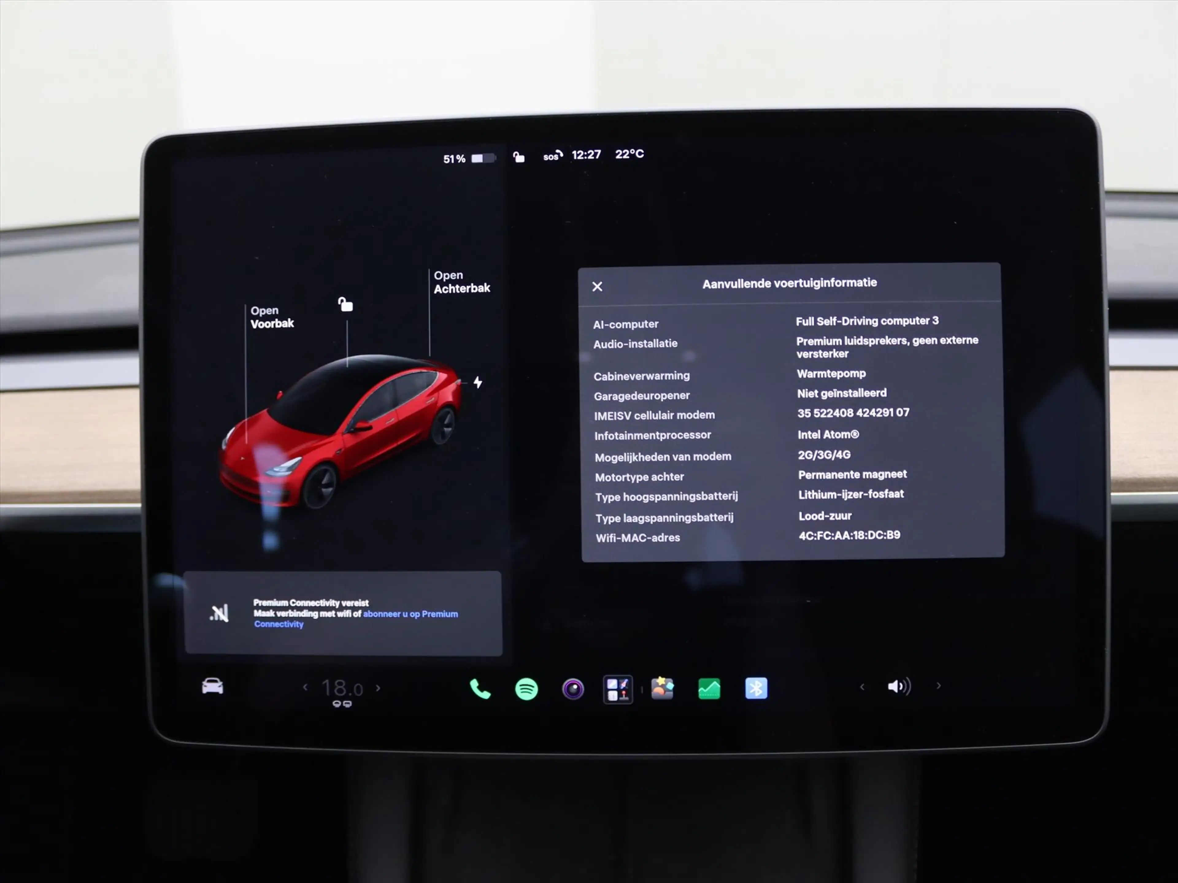 Tesla Model 3 Standard RWD Plus 90.5% SoH FACELIFT [ LFP-ACCU+WA — photo 32