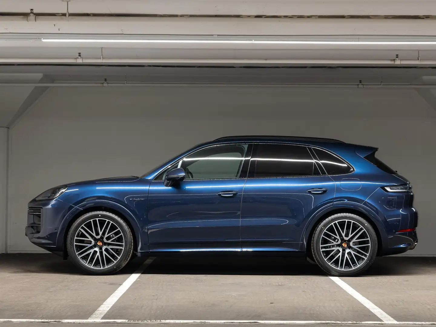 Porsche Cayenne 3.0 E-Hybrid Black Edition Azul - 2