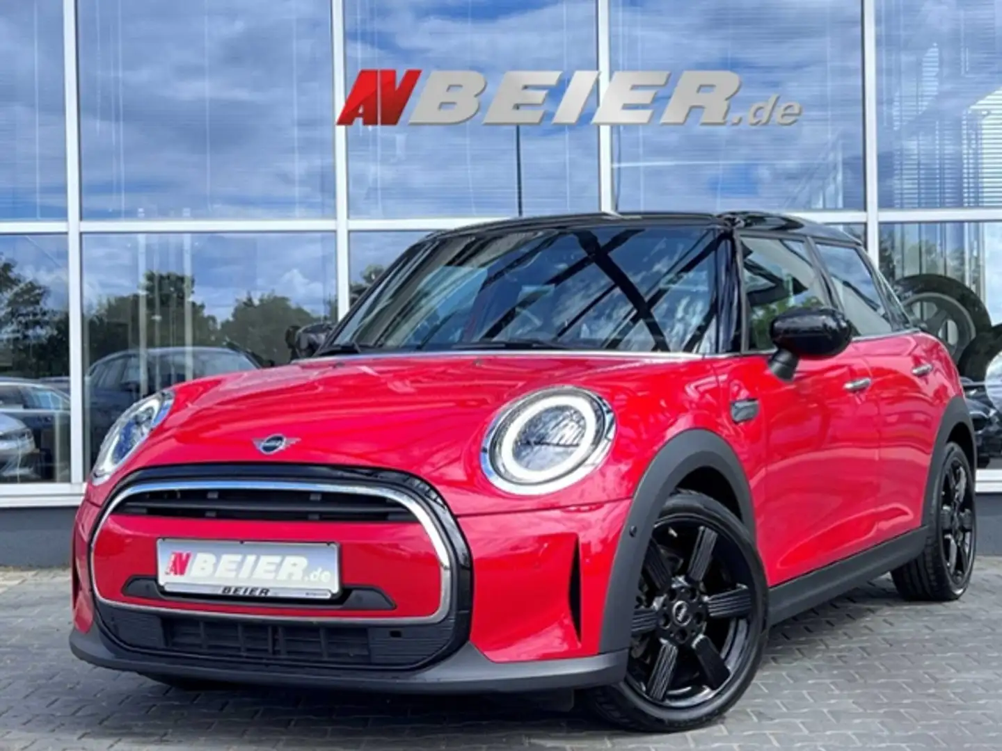 MINI Cooper HeadUp Leder Komfort beiz.Lenkard 2xPDC  Yours Tr Czerwony - 1