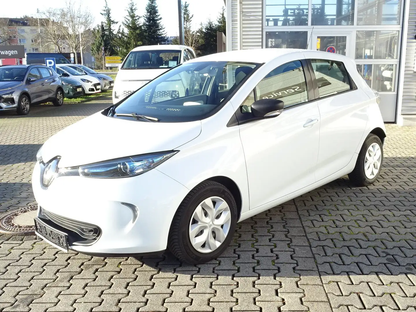 Renault ZOE (ohne Batterie) 41 kwh Life Navi PDC hinten Klima Weiß - 1