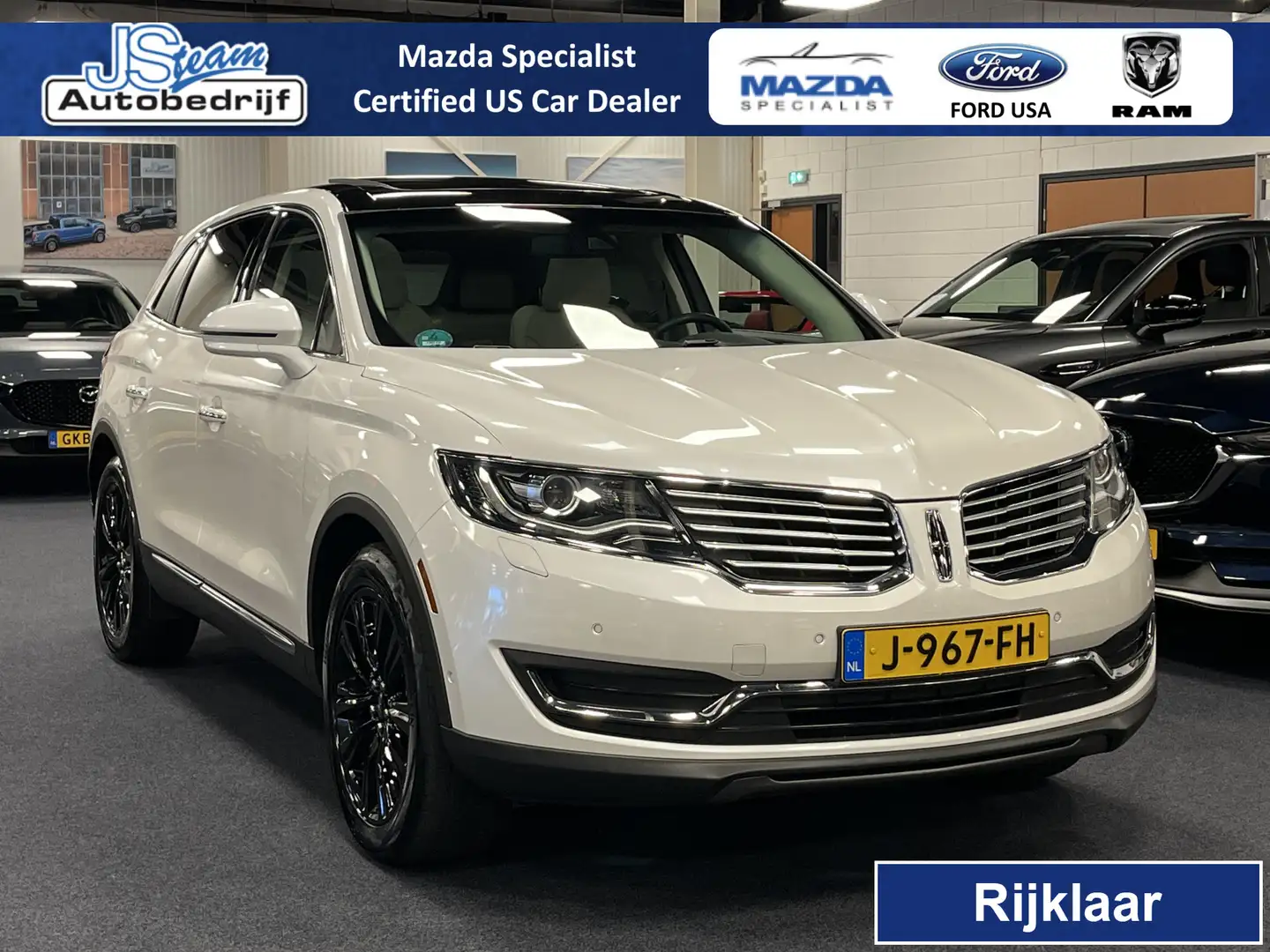 Lincoln MKX 2.7i V6 Premium EcoBoost 350PK AWD Automaat Weiß - 1