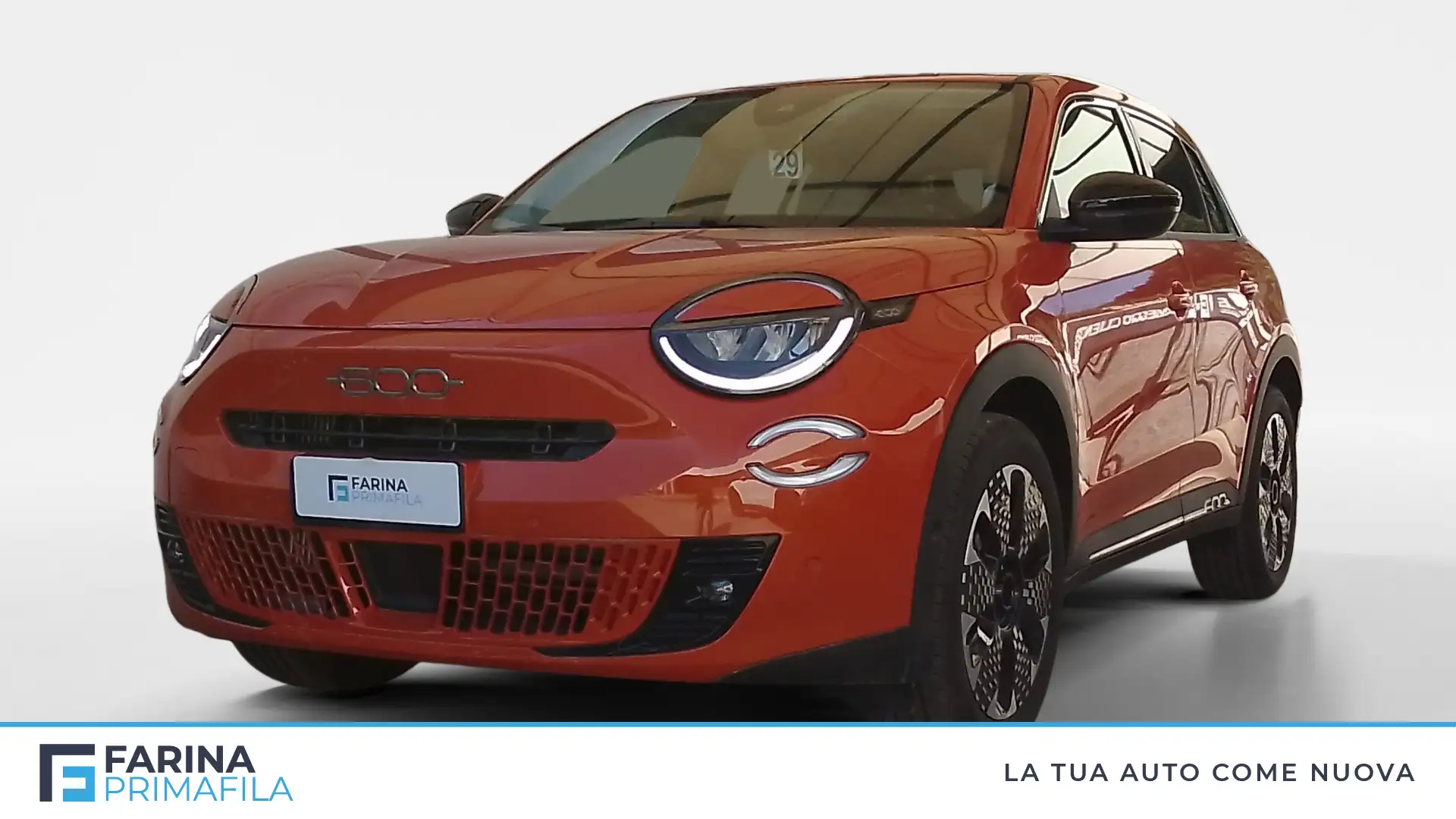 Fiat 600 1.2 Hybrid La Prima Arancione - 1