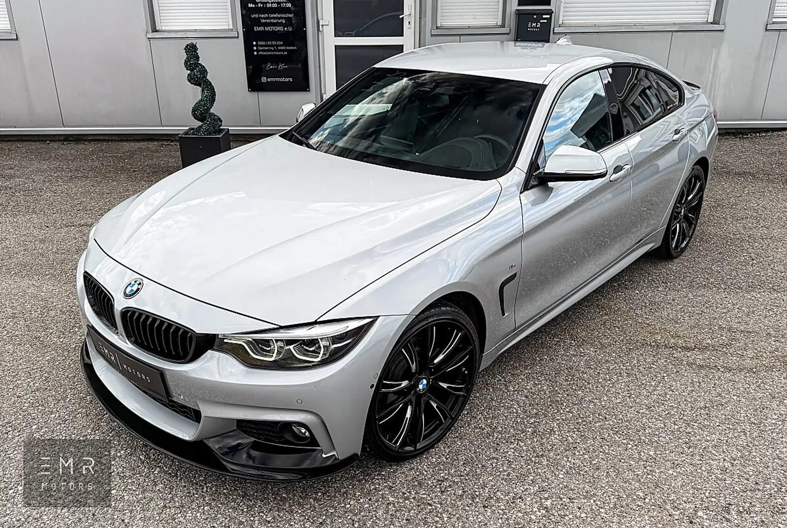 BMW 420 d Gran Coupe xDrive M-SPORTPAKET, 360 KAMERA, H... Silber - 2