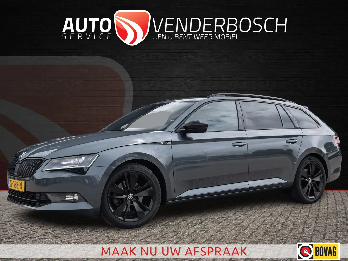 Skoda Superb Combi 1.5 TSI ACT Sportline Business 150pk | CarPl Grijs - 1