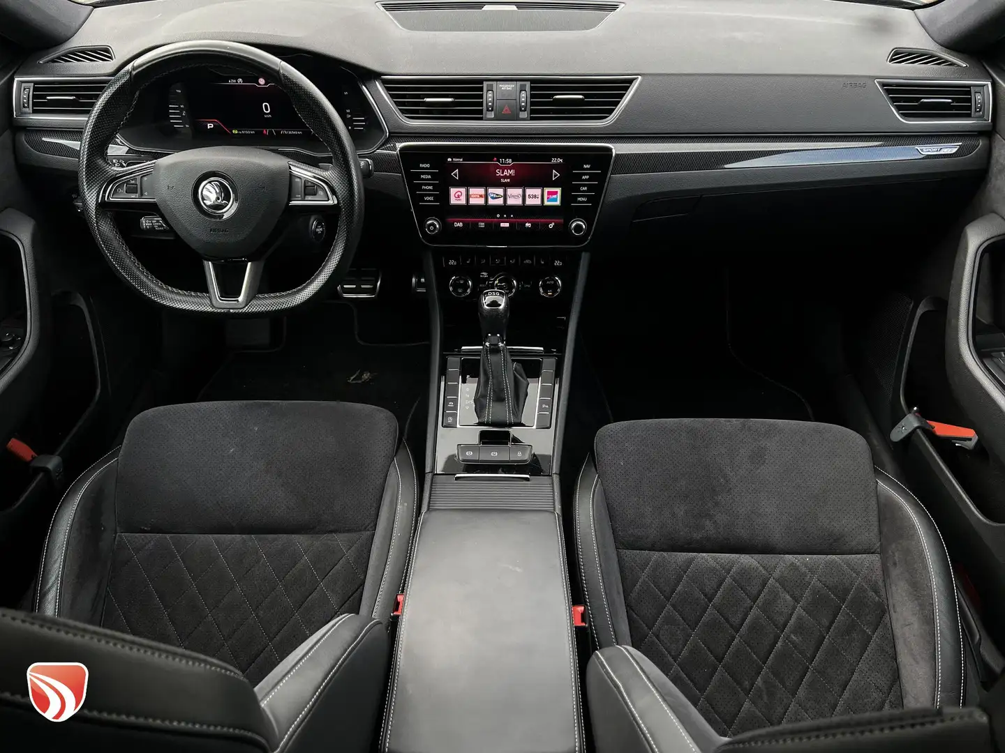 Skoda Superb Combi 1.5 TSI ACT Sportline Business 150pk | CarPl Grijs - 2