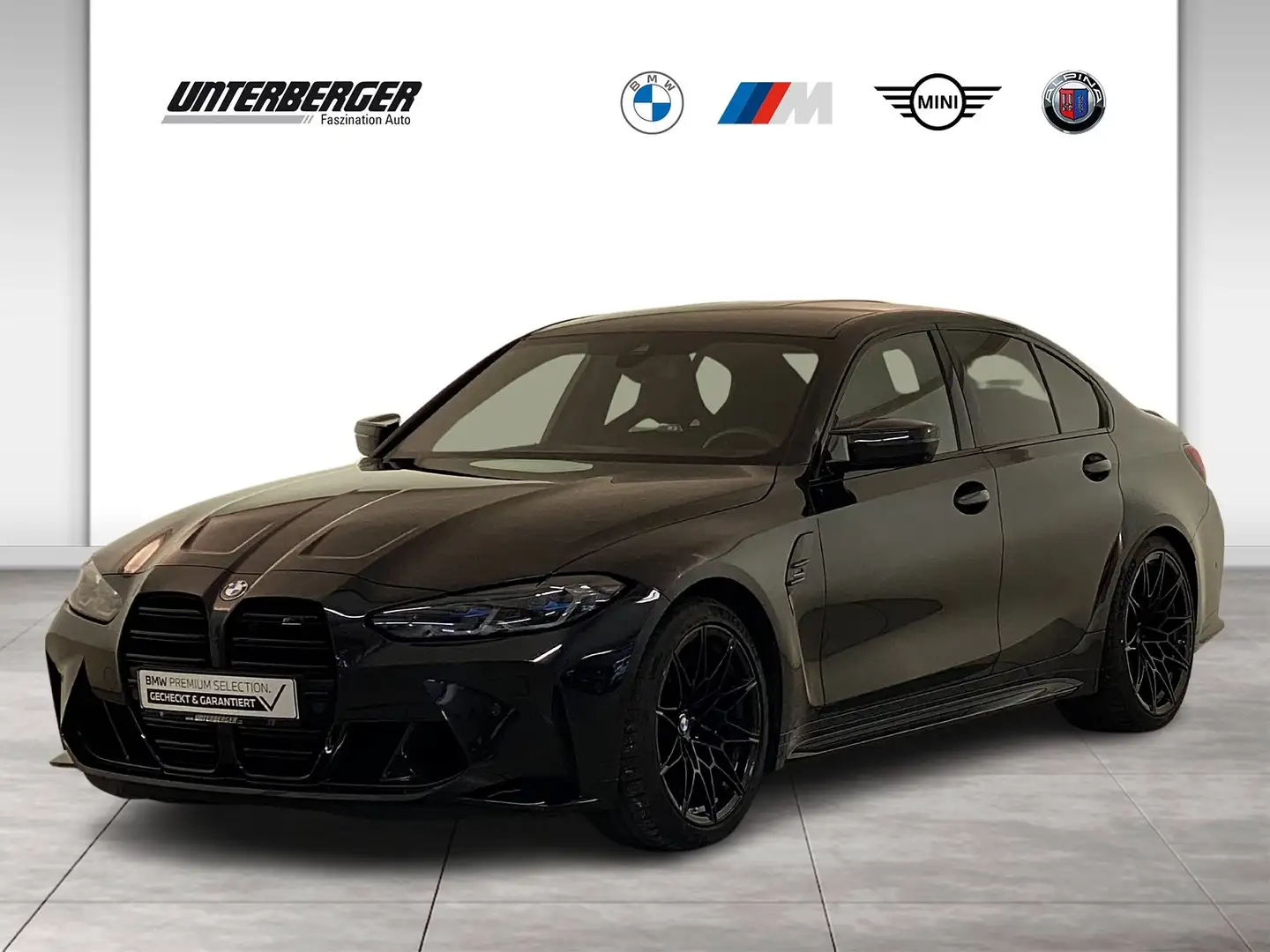 BMW M3 Competition xDrive Limousine Carbon Ext 360° HK Noir - 1