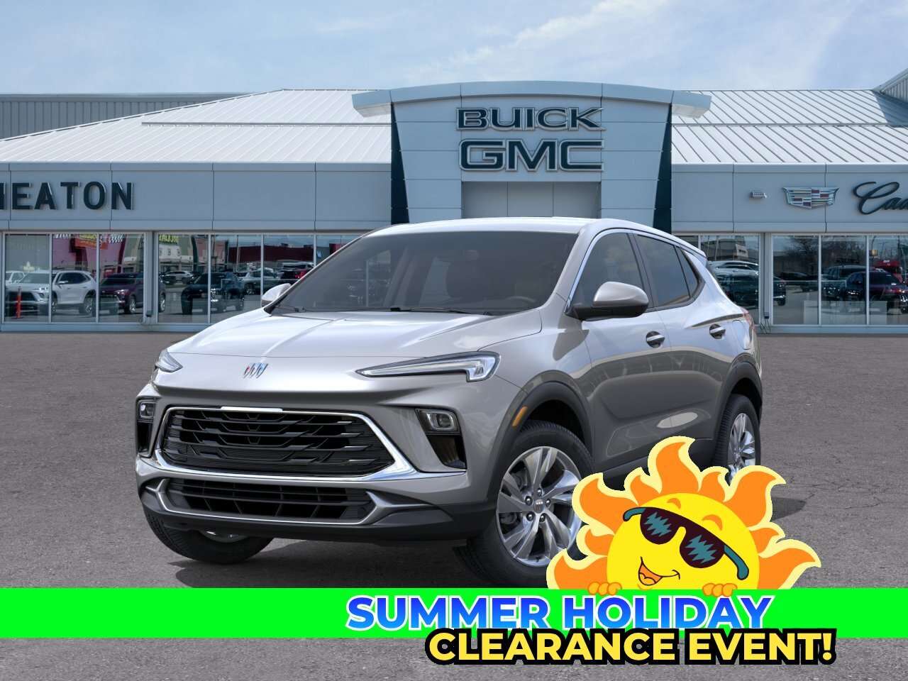 Gray 2026 Buick Encore GX SUV / Crossover All-Wheel Drive Automatic